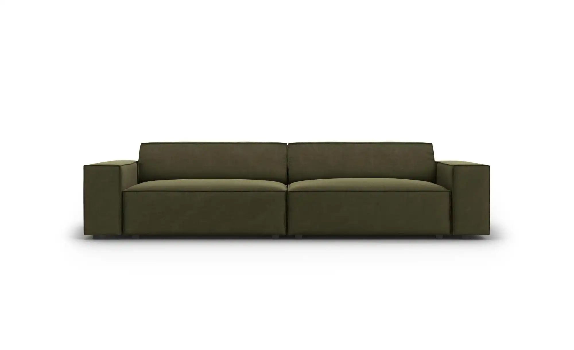 Micadoni Einzelsofa  Jodie ¦ grün ¦ Maße (cm): B: 204 H: 70 Polstermöbel > günstig online kaufen