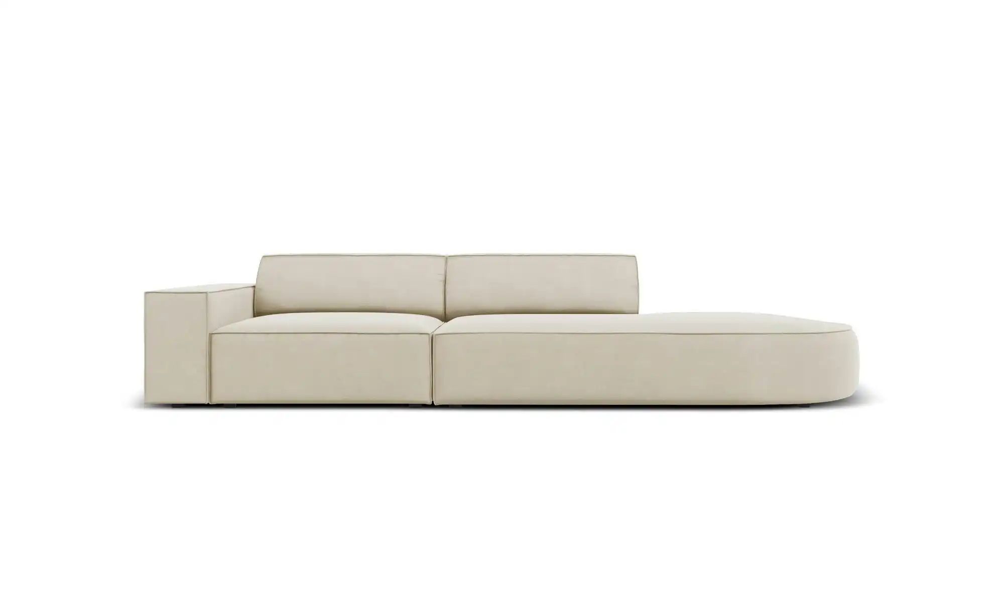 Micadoni Einzelsofa  Jodie ¦ beige ¦ Maße (cm): B: 262 H: 70 Polstermöbel > günstig online kaufen