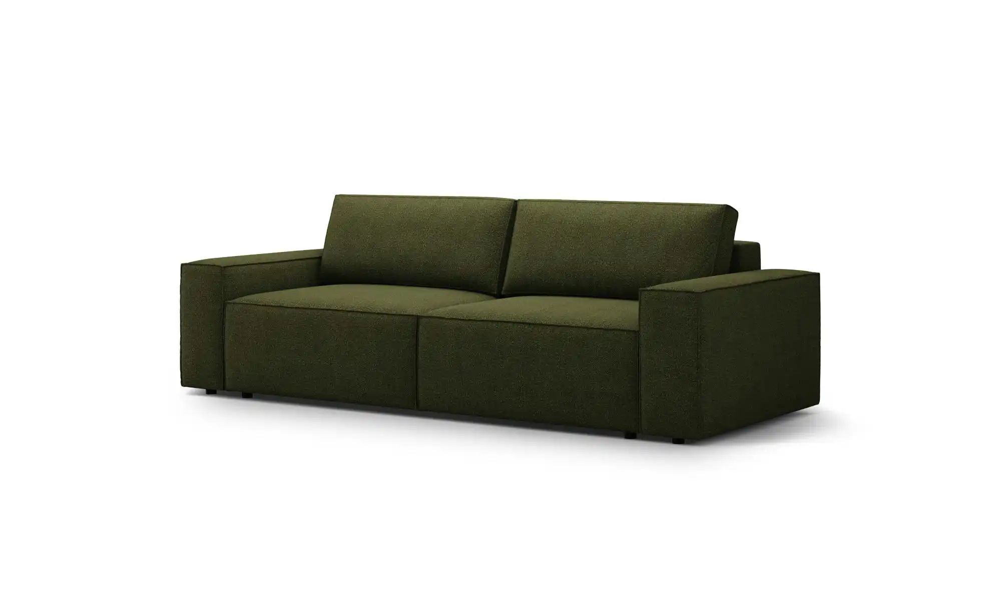 Micadoni Einzelsofa  Jodie ¦ grün ¦ Maße (cm): B: 247 H: 86 Polstermöbel > günstig online kaufen
