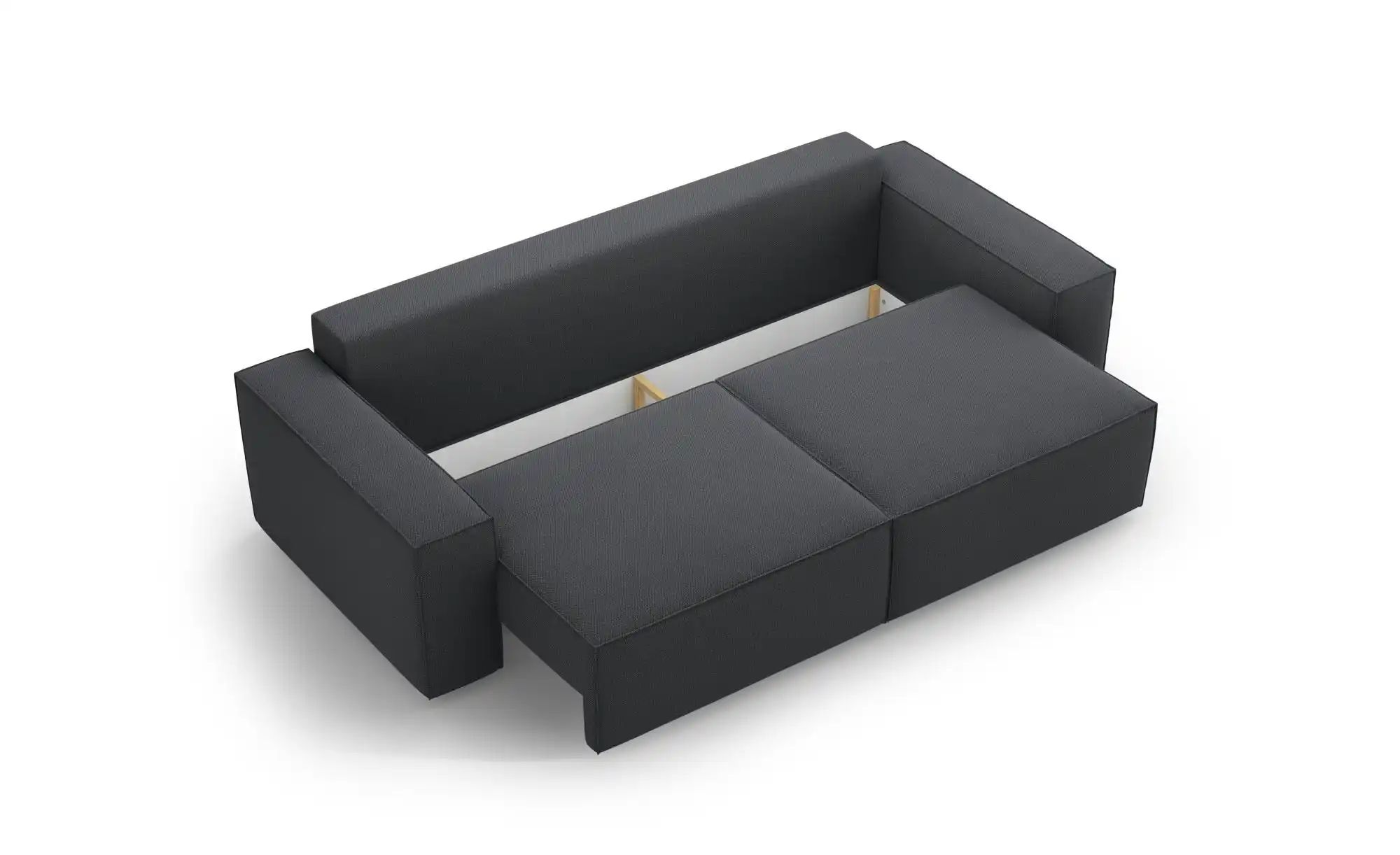 Micadoni Einzelsofa  Jodie ¦ grau ¦ Maße (cm): B: 247 H: 86 Polstermöbel > günstig online kaufen