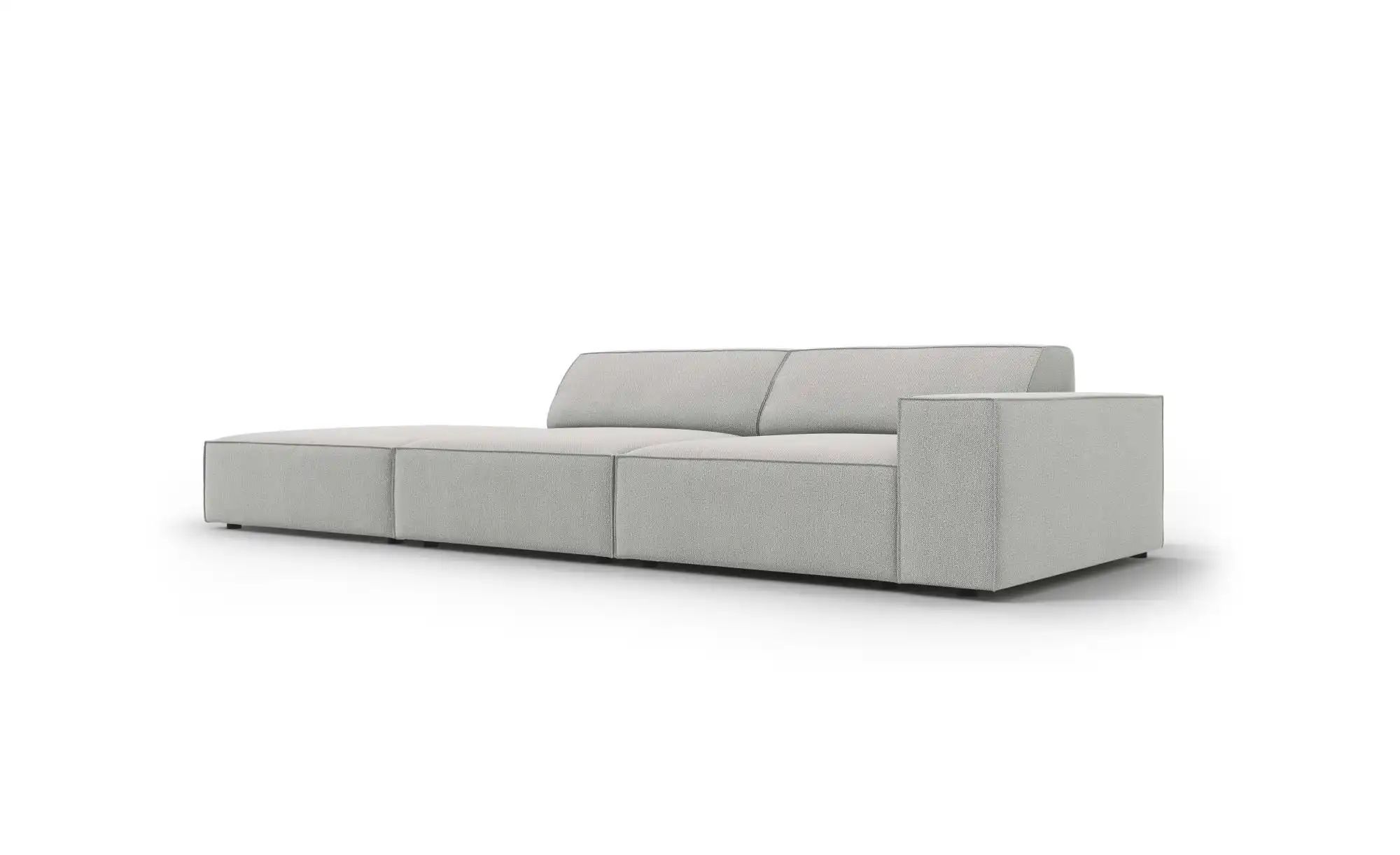 Micadoni Einzelsofa  Jodie ¦ grau ¦ Maße (cm): B: 262 H: 70 Polstermöbel > günstig online kaufen