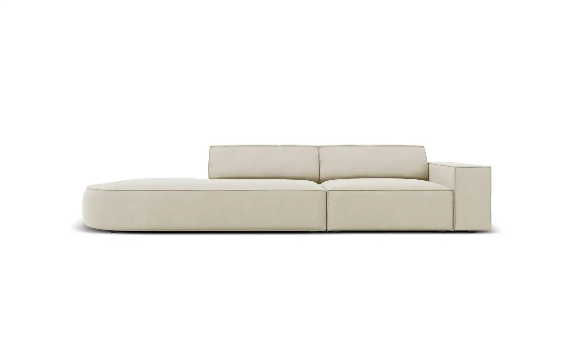 Micadoni Einzelsofa  Jodie ¦ beige ¦ Maße (cm): B: 262 H: 70 Polstermöbel > günstig online kaufen