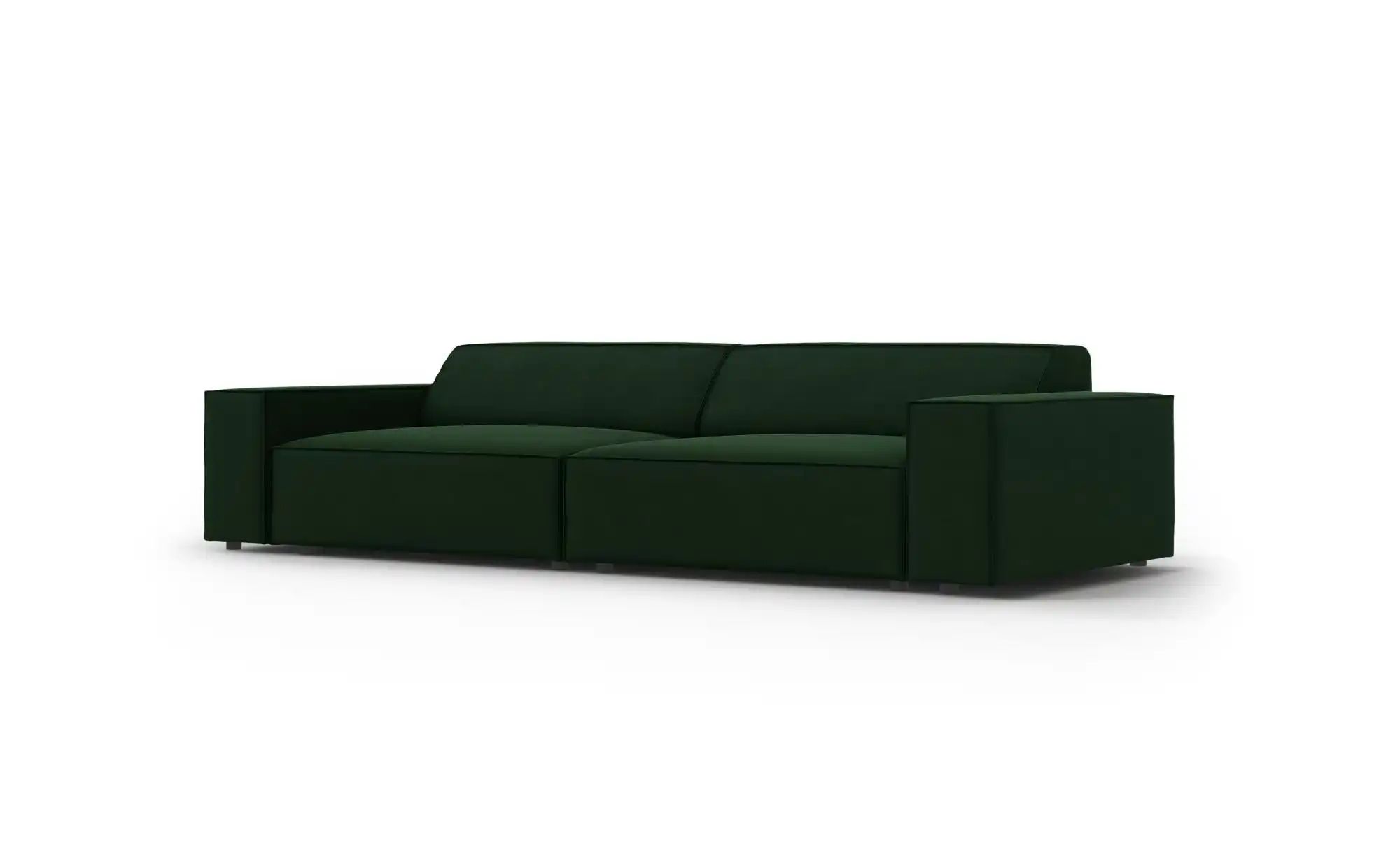 Micadoni Einzelsofa  Jodie ¦ grün ¦ Maße (cm): B: 204 H: 70 Polstermöbel > günstig online kaufen