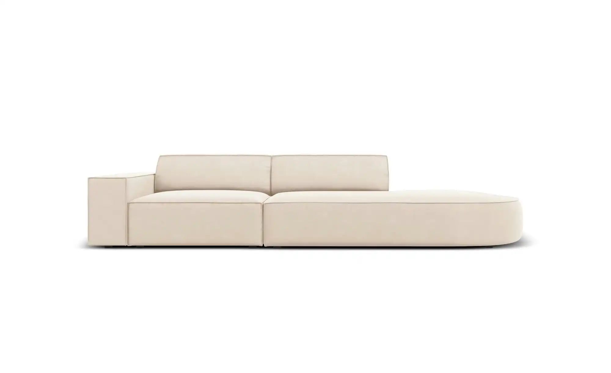 Micadoni Einzelsofa  Jodie ¦ beige ¦ Maße (cm): B: 262 H: 70 Polstermöbel > günstig online kaufen