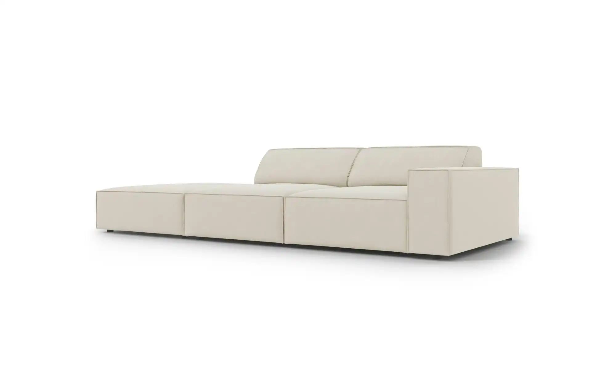 Micadoni Einzelsofa  Jodie ¦ beige ¦ Maße (cm): B: 262 H: 70 Polstermöbel > günstig online kaufen
