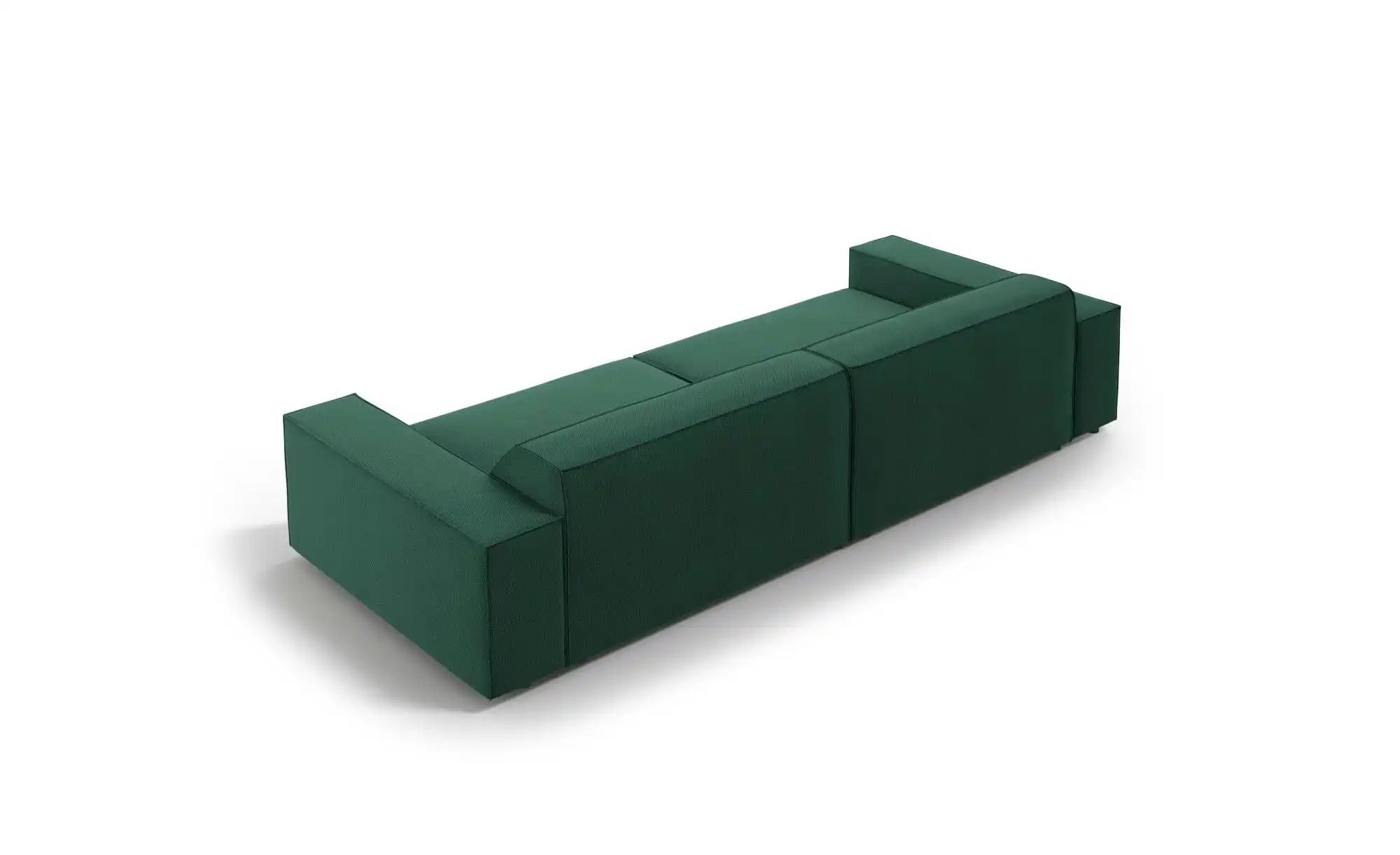 Micadoni Einzelsofa  Jodie ¦ grün ¦ Maße (cm): B: 204 H: 70 Polstermöbel > günstig online kaufen