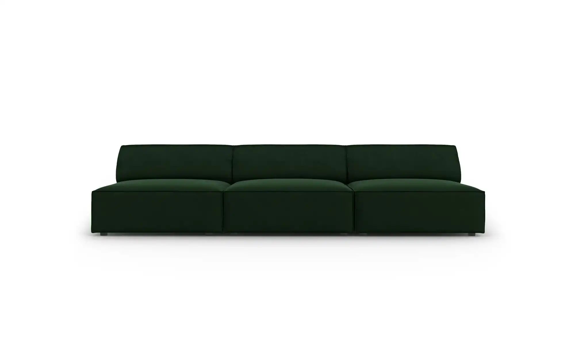 Micadoni Einzelsofa  Jodie ¦ grün ¦ Maße (cm): B: 240 H: 70 Polstermöbel > günstig online kaufen