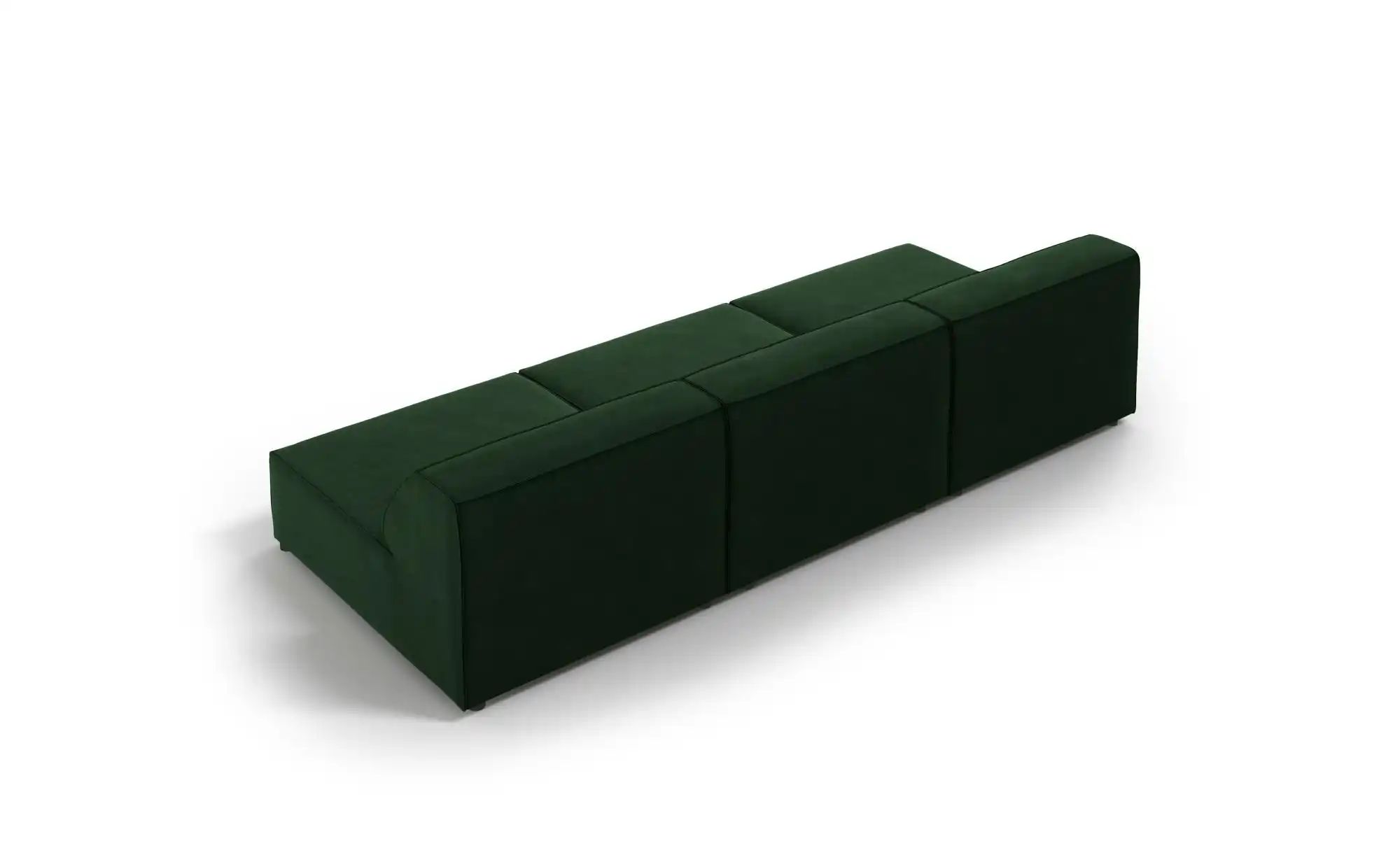 Thumbnail - Micadoni Einzelsofa Jodie ¦ grün ¦ Maße (cm): B: 240 H: 70 Polstermöbel > Sofas > 3-Sitzer - Höffner