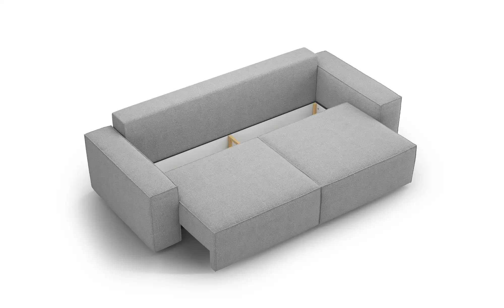 Micadoni Einzelsofa  Jodie ¦ grau ¦ Maße (cm): B: 247 H: 86 Polstermöbel > günstig online kaufen