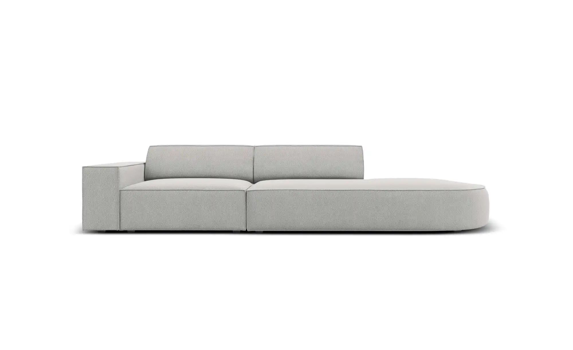 Micadoni Einzelsofa  Jodie ¦ grau ¦ Maße (cm): B: 262 H: 70 Polstermöbel > günstig online kaufen