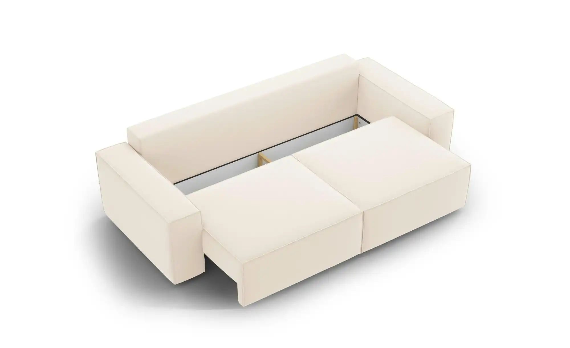 Micadoni Einzelsofa  Jodie ¦ beige ¦ Maße (cm): B: 247 H: 86 Polstermöbel > günstig online kaufen