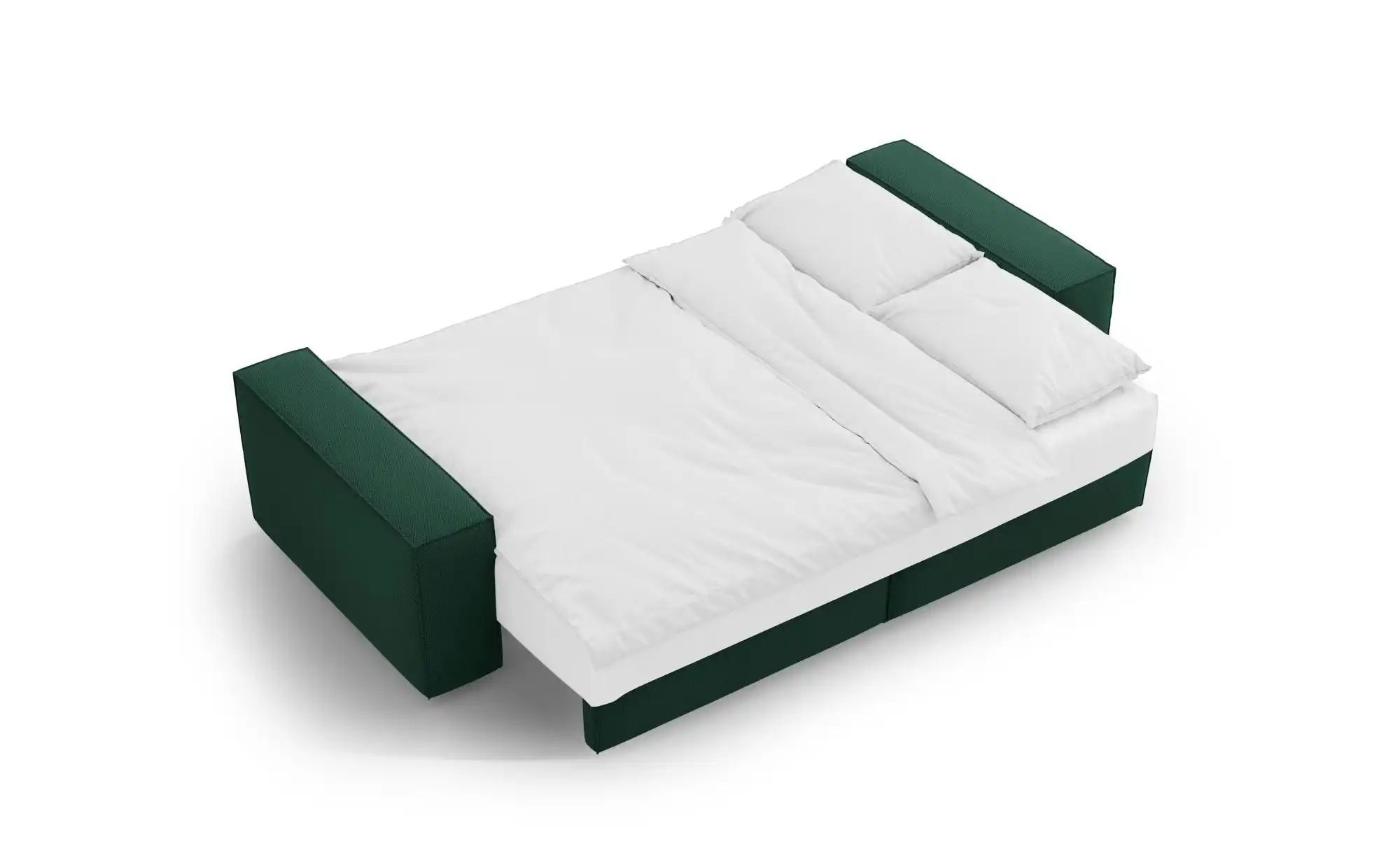 Micadoni Einzelsofa  Jodie ¦ grün ¦ Maße (cm): B: 247 H: 86 Polstermöbel > günstig online kaufen