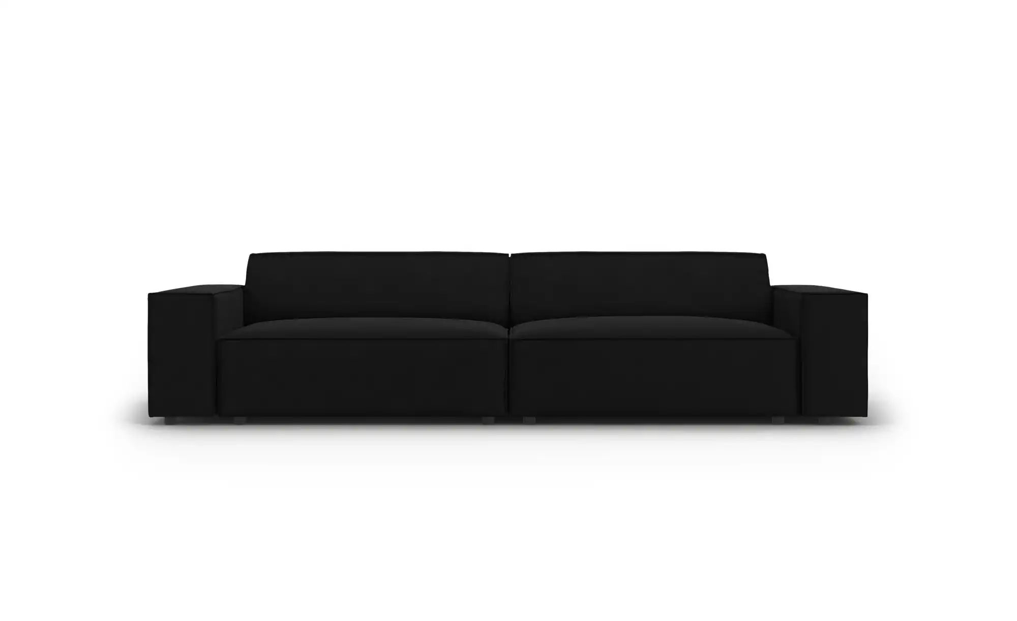 Micadoni Einzelsofa  Jodie ¦ schwarz ¦ Maße (cm): B: 244 H: 70 Polstermöbel günstig online kaufen