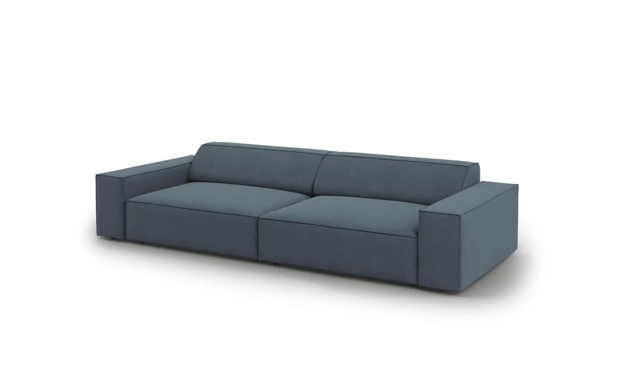 Micadoni Einzelsofa  Jodie ¦ blau ¦ Maße (cm): B: 204 H: 70 Polstermöbel > günstig online kaufen