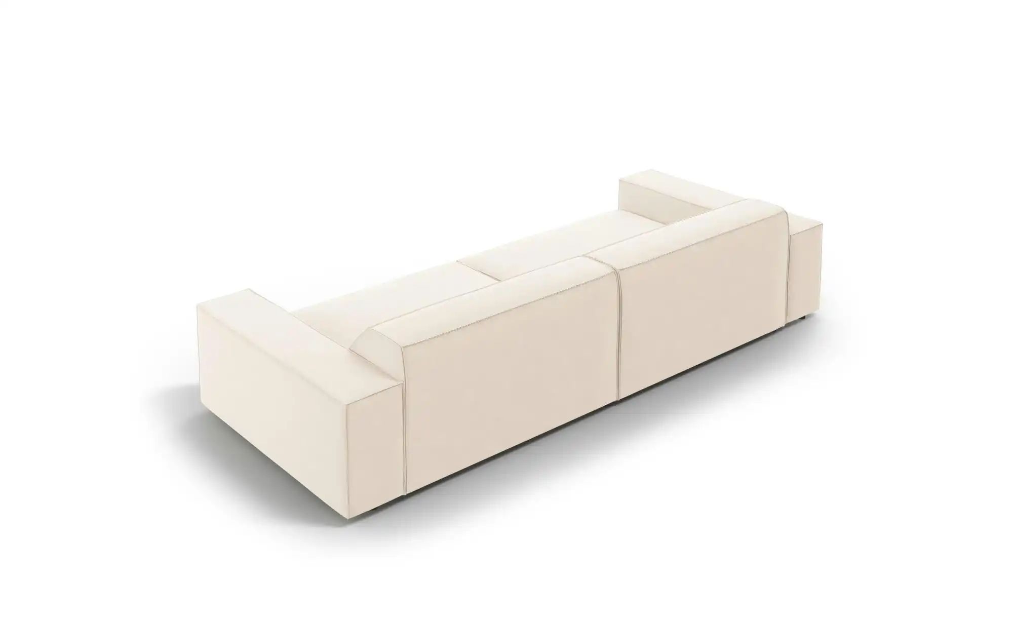 Micadoni Einzelsofa  Jodie ¦ beige ¦ Maße (cm): B: 204 H: 70 Polstermöbel > günstig online kaufen