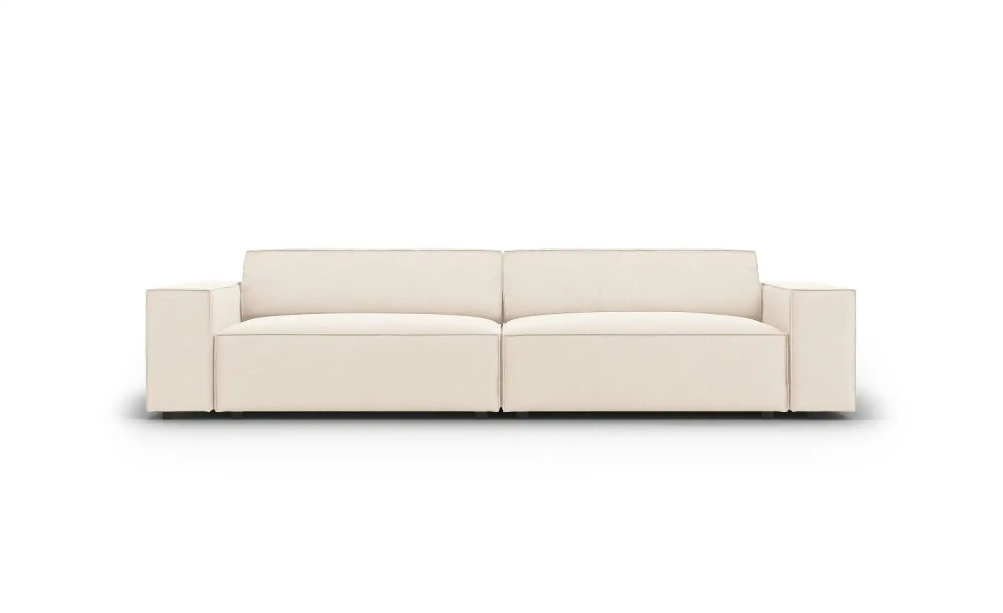 Micadoni Einzelsofa  Jodie ¦ beige ¦ Maße (cm): B: 204 H: 70 Polstermöbel > günstig online kaufen