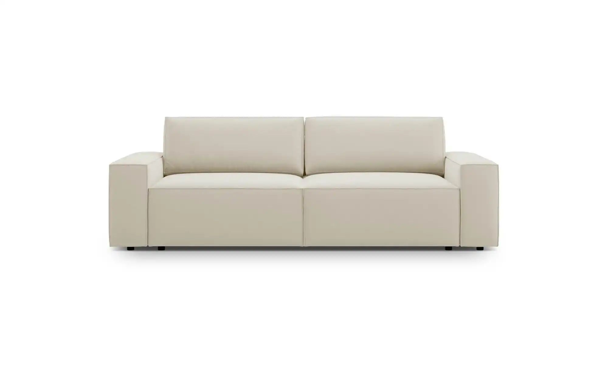 Micadoni Einzelsofa  Jodie ¦ beige ¦ Maße (cm): B: 247 H: 86 Polstermöbel > günstig online kaufen