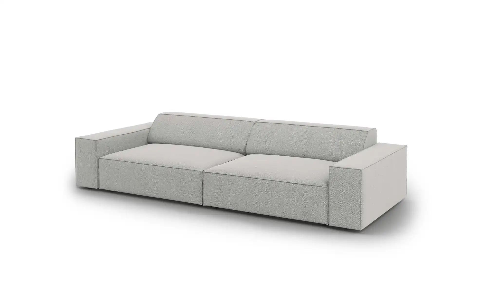 Thumbnail - Micadoni Einzelsofa Jodie ¦ grau ¦ Maße (cm): B: 244 H: 70 Polstermöbel > Sofas > Einzelsofas - Höffner