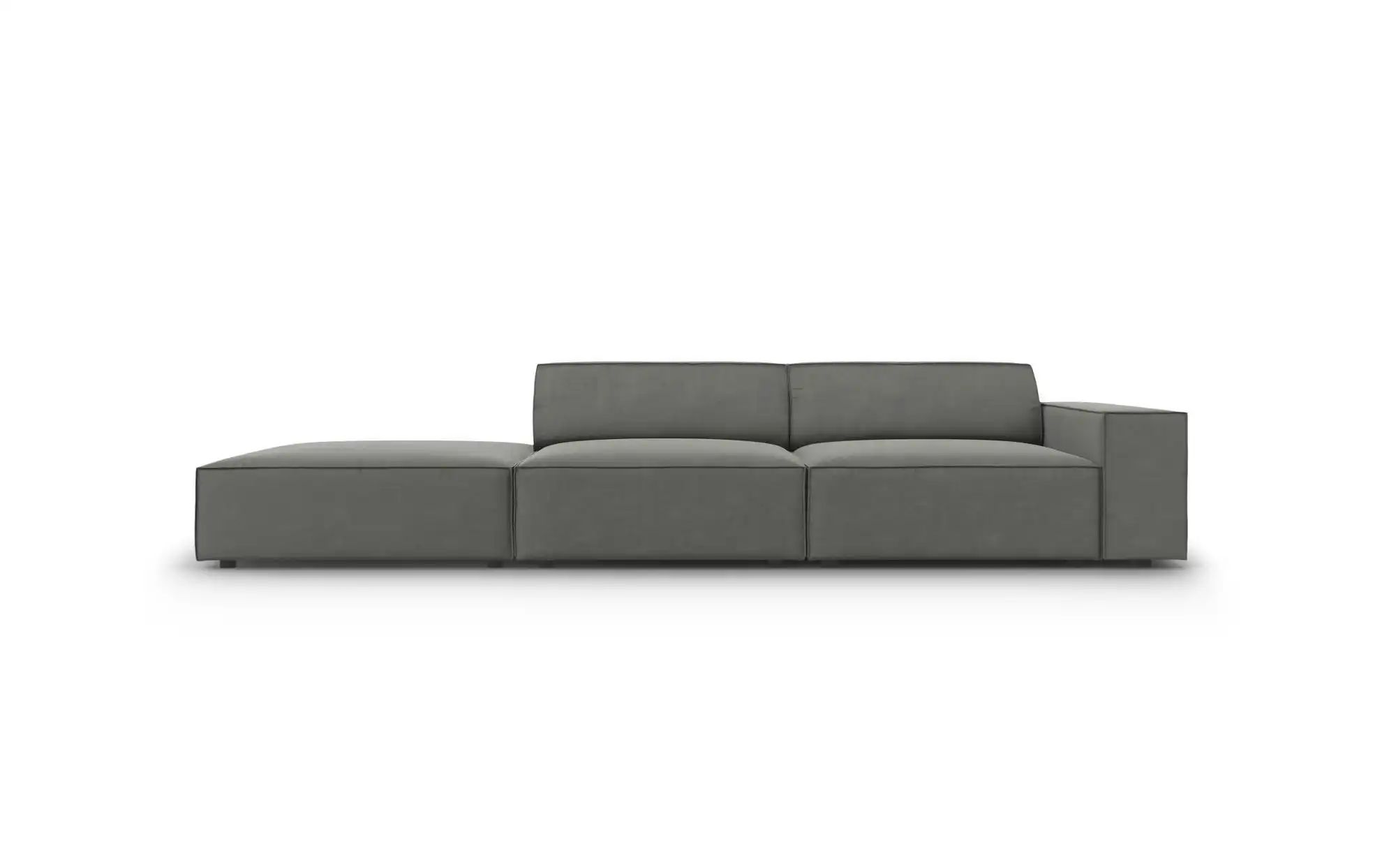Micadoni Einzelsofa  Jodie ¦ grau ¦ Maße (cm): B: 262 H: 70 Polstermöbel > günstig online kaufen