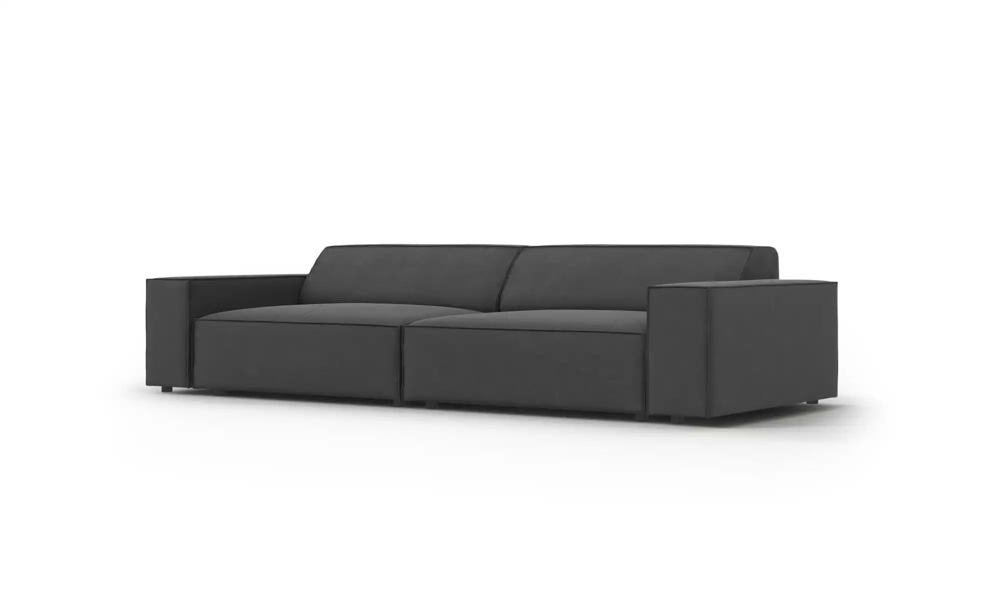 Micadoni Einzelsofa  Jodie ¦ grau ¦ Maße (cm): B: 244 H: 70 Polstermöbel > günstig online kaufen