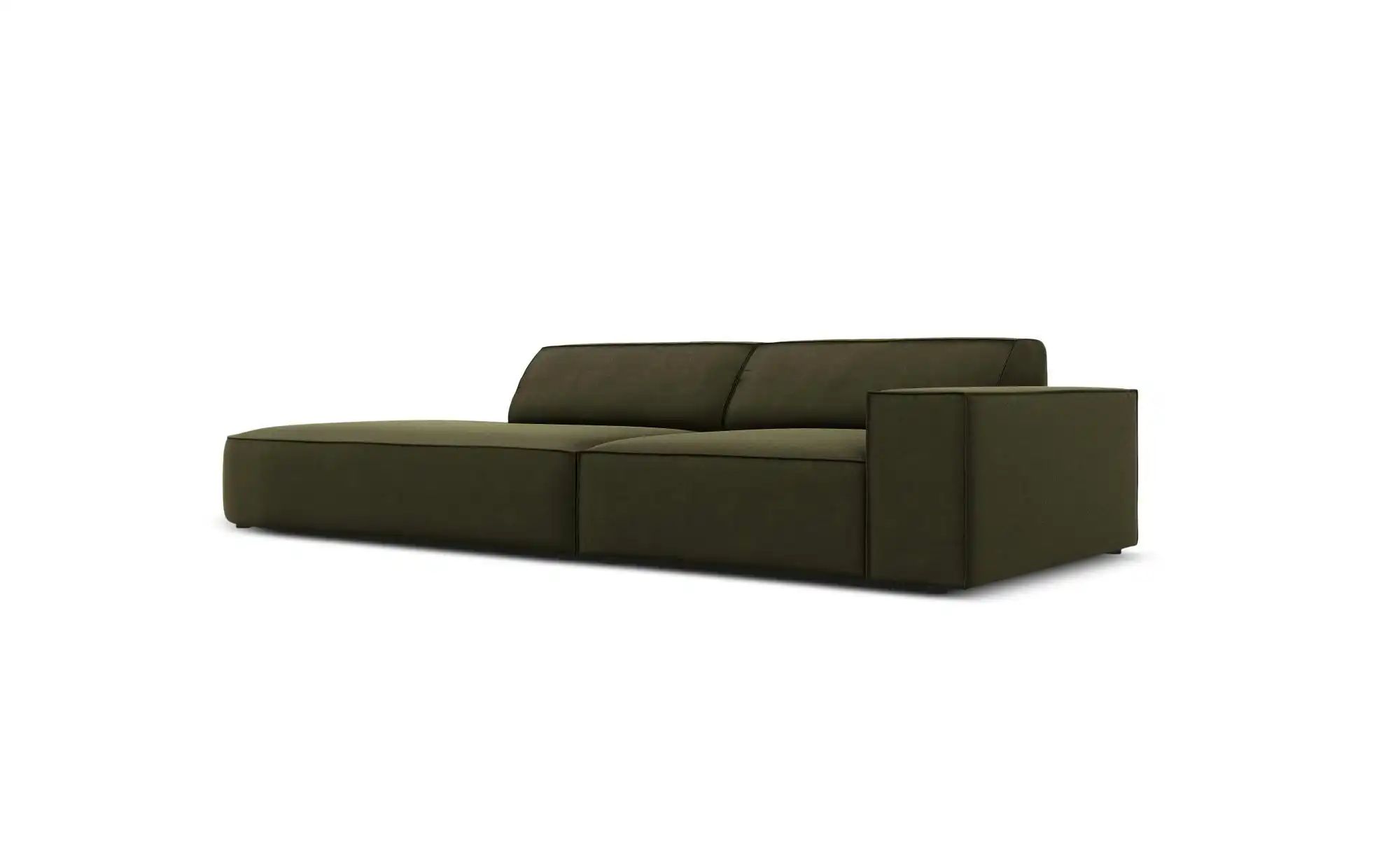 Micadoni Einzelsofa  Jodie ¦ grün ¦ Maße (cm): B: 262 H: 70 Polstermöbel > günstig online kaufen