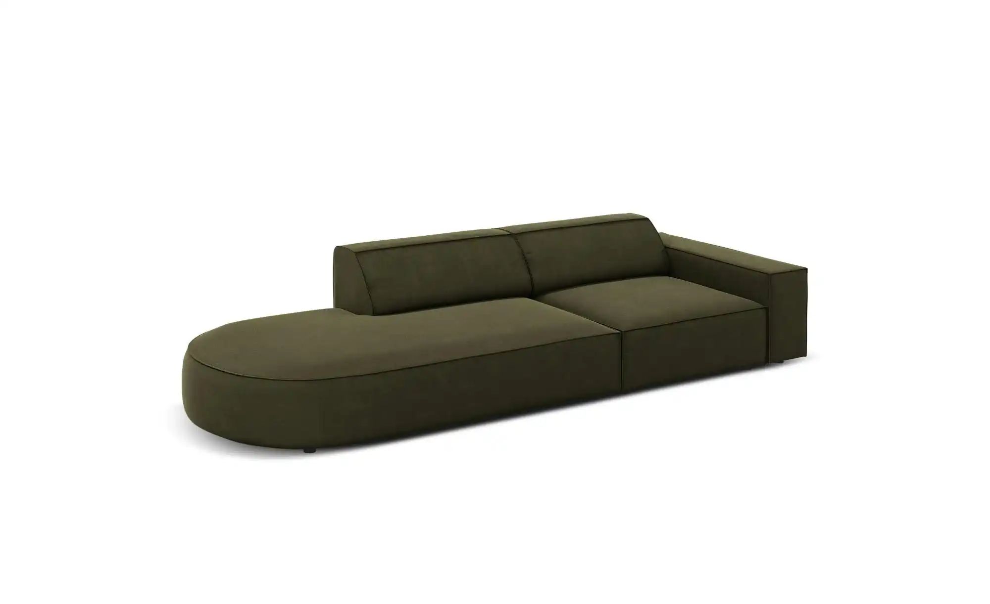 Thumbnail - Micadoni Einzelsofa  Jodie ¦ grün ¦ Maße (cm): B: 262 H: 70 Polstermöbel > Sofas > 3-Sitzer - Höffner