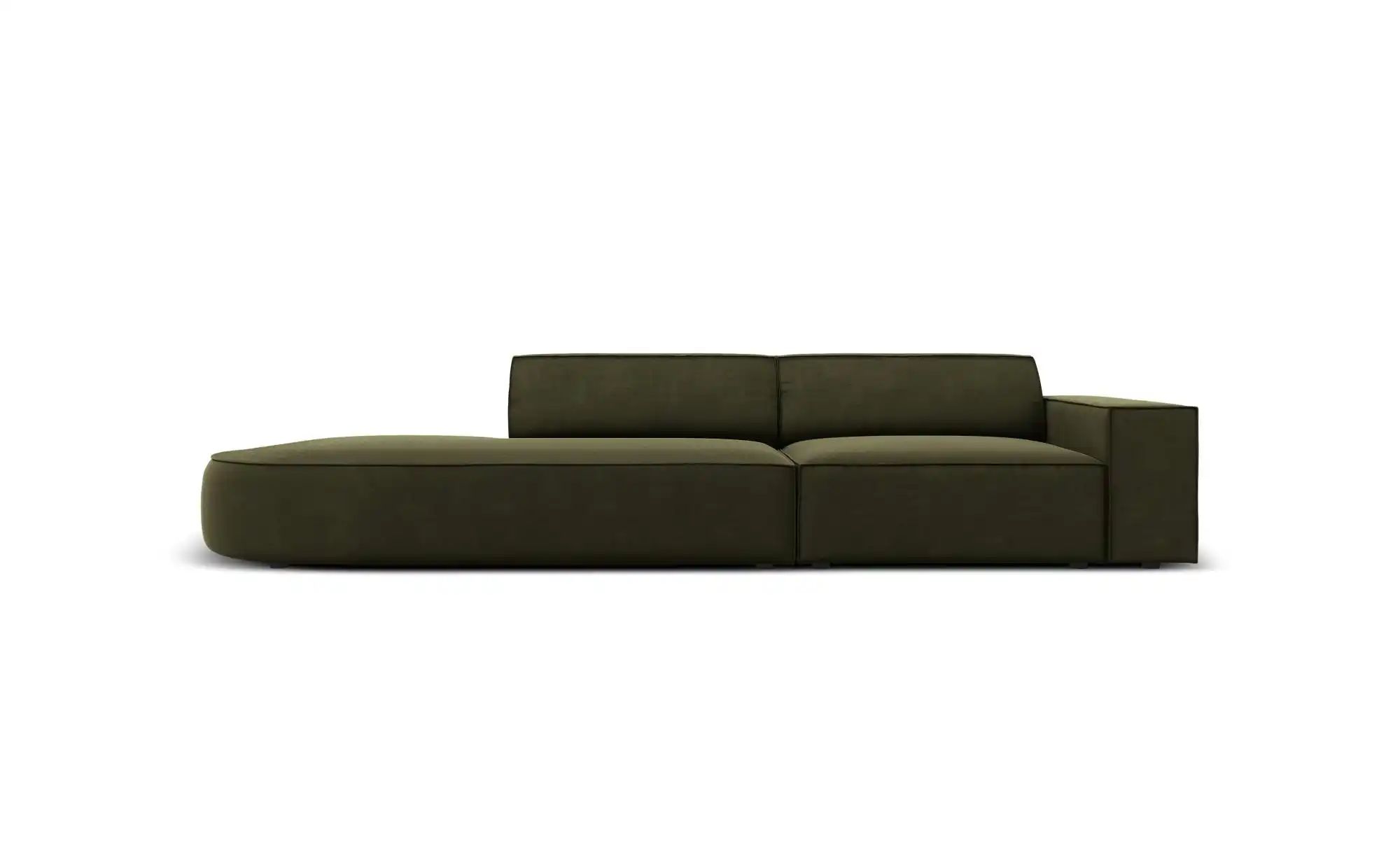 Micadoni Einzelsofa  Jodie ¦ grün ¦ Maße (cm): B: 262 H: 70 Polstermöbel > günstig online kaufen