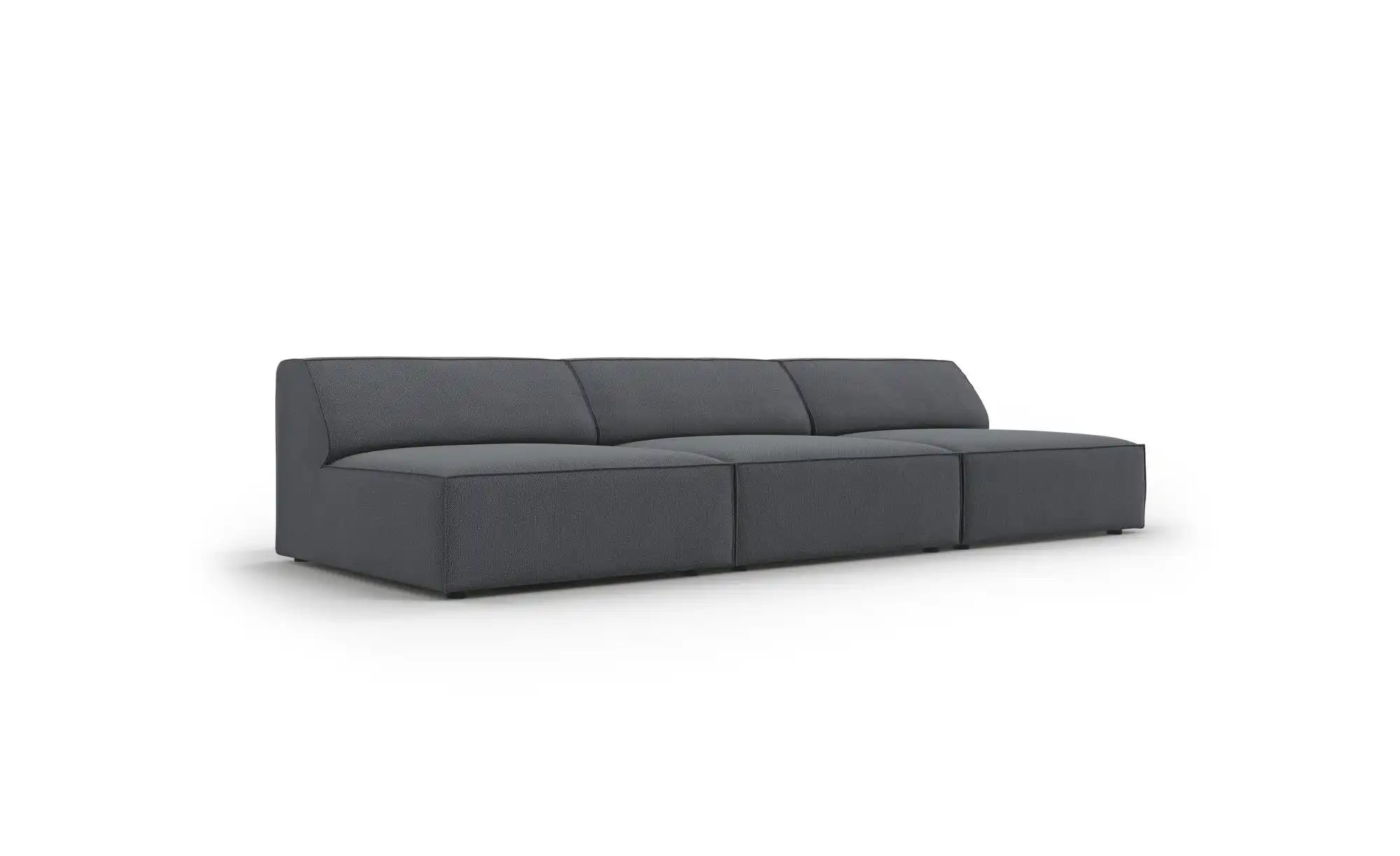 Micadoni Einzelsofa  Jodie ¦ grau ¦ Maße (cm): B: 240 H: 70 Polstermöbel > günstig online kaufen