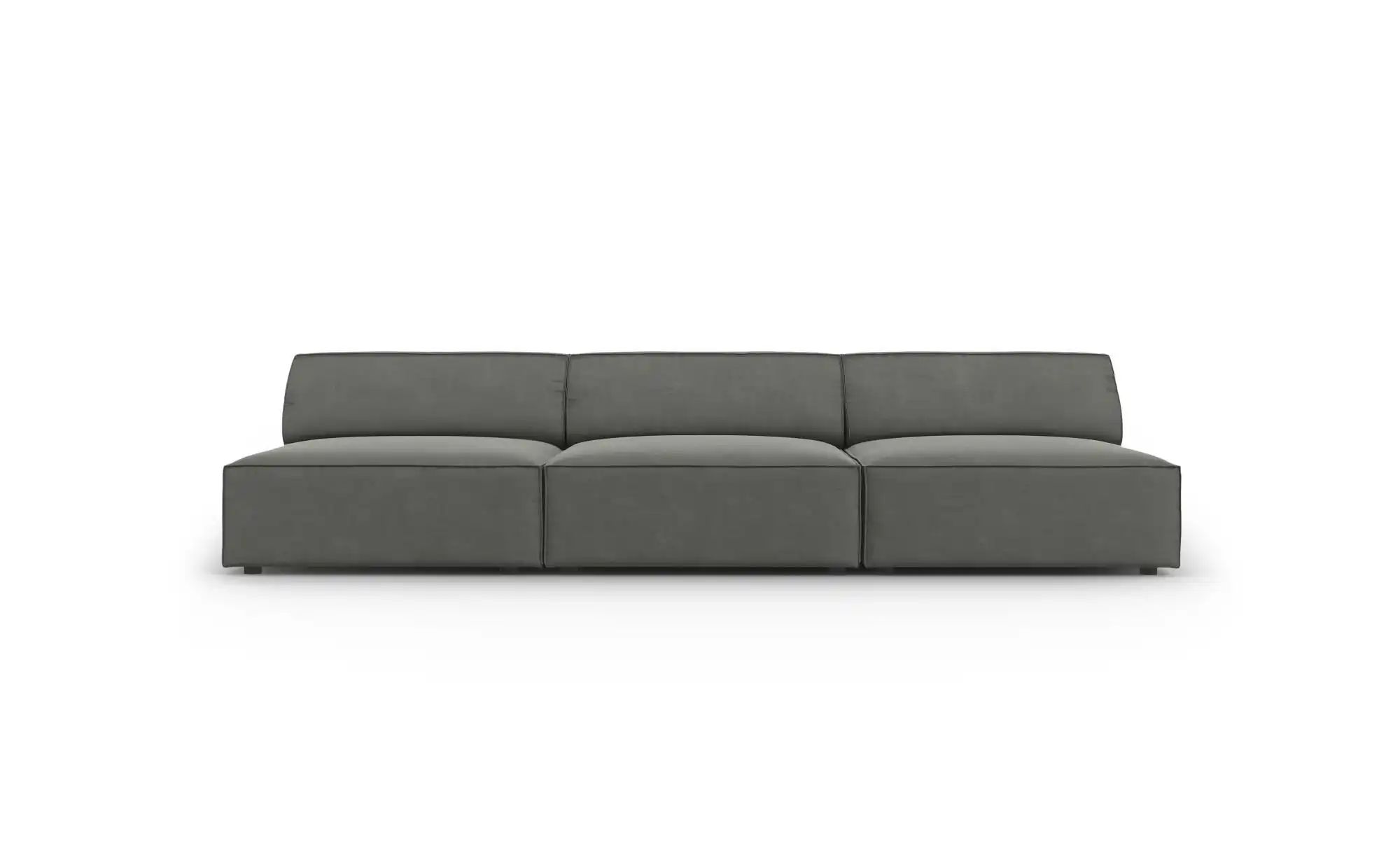 Micadoni Einzelsofa  Jodie ¦ grau ¦ Maße (cm): B: 240 H: 70 Polstermöbel > günstig online kaufen