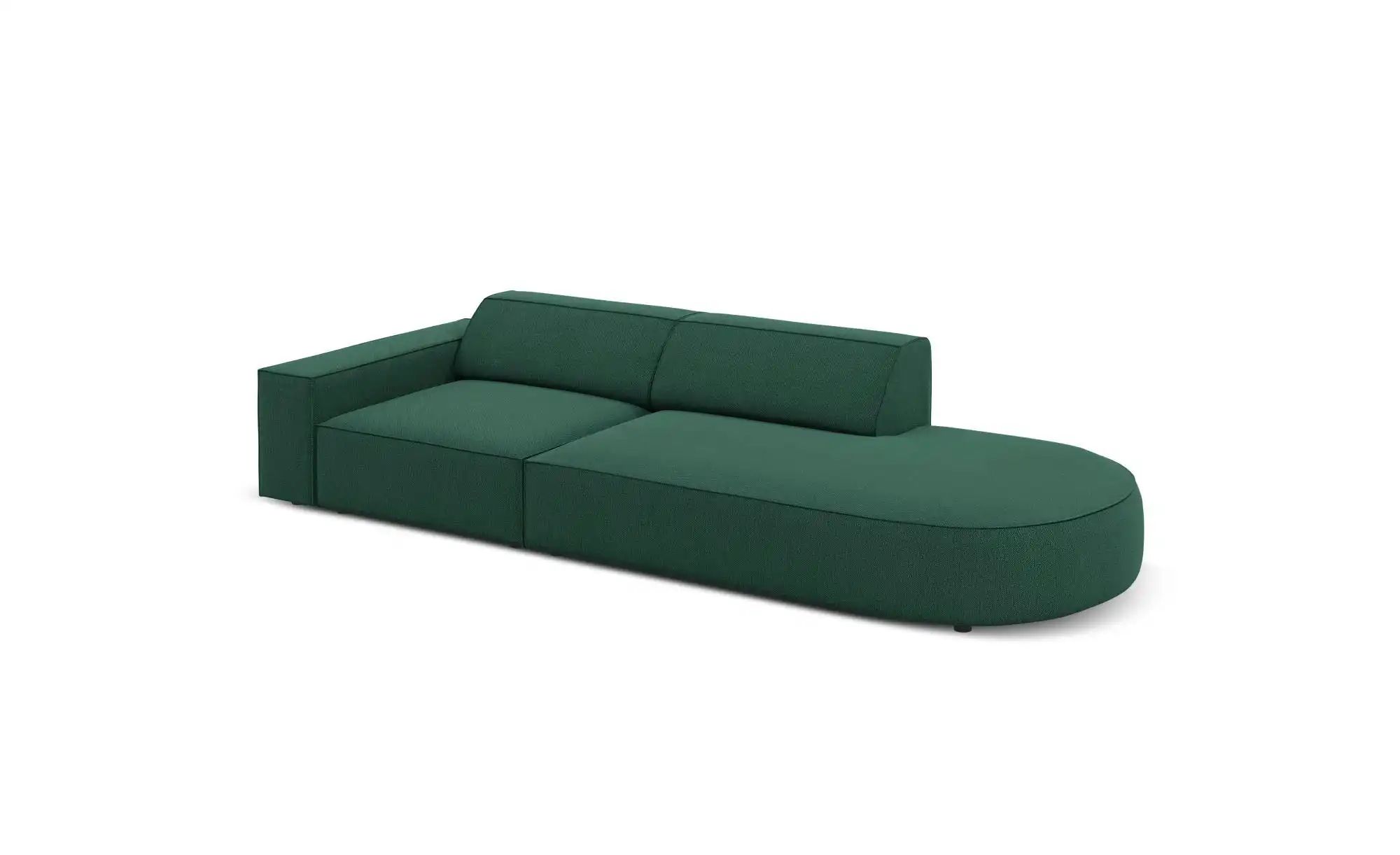 Micadoni Einzelsofa  Jodie ¦ grün ¦ Maße (cm): B: 262 H: 70 Polstermöbel > günstig online kaufen