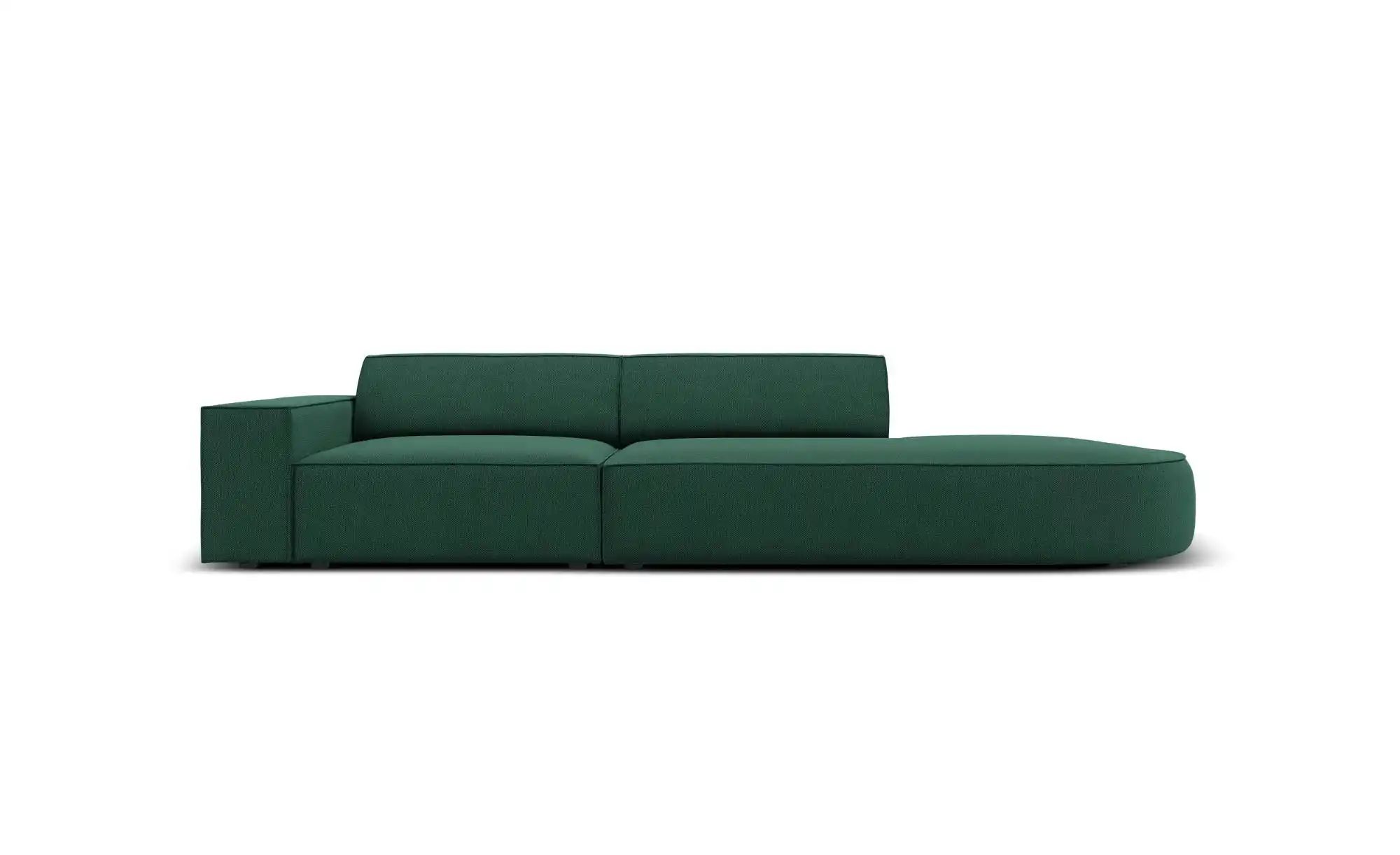 Micadoni Einzelsofa  Jodie ¦ grün ¦ Maße (cm): B: 262 H: 70 Polstermöbel > günstig online kaufen