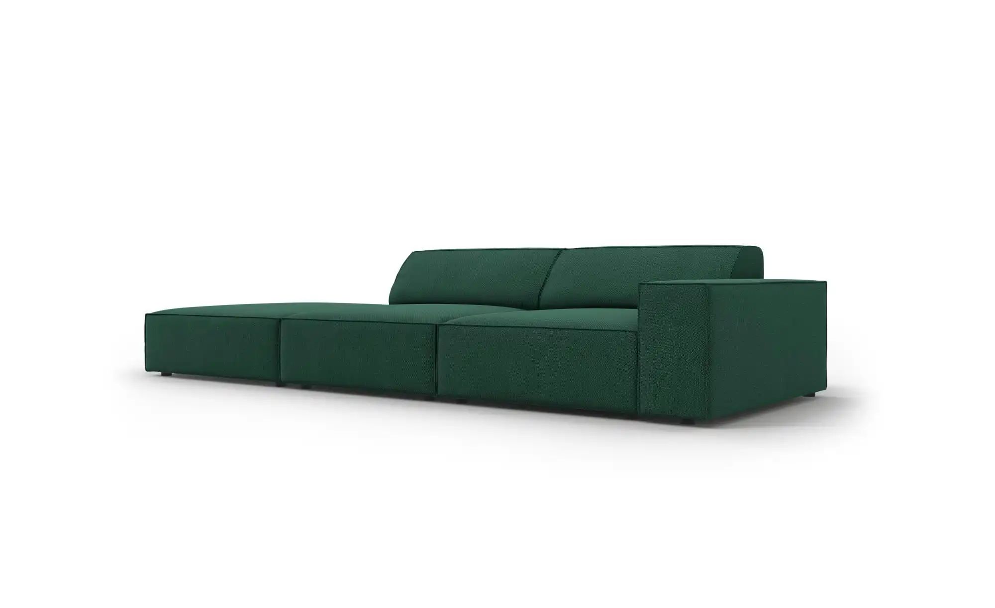 Thumbnail - Micadoni Einzelsofa  Jodie ¦ grün ¦ Maße (cm): B: 262 H: 70 Polstermöbel > Sofas > 3-Sitzer - Höffner
