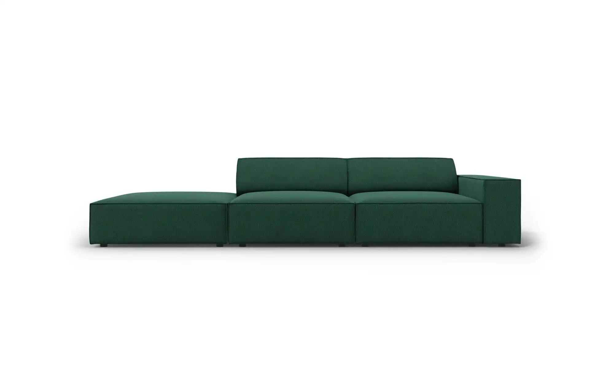 Micadoni Einzelsofa  Jodie ¦ grün ¦ Maße (cm): B: 262 H: 70 Polstermöbel > günstig online kaufen