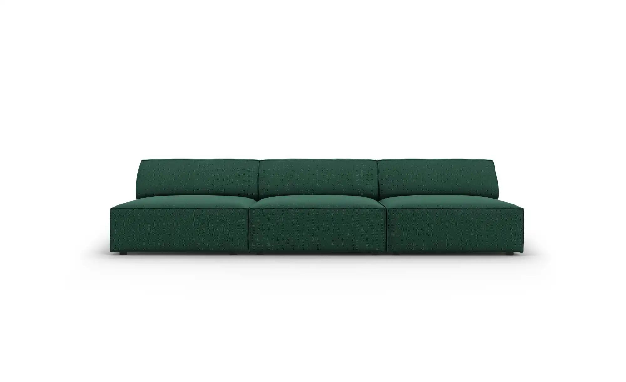 Micadoni Einzelsofa  Jodie ¦ grün ¦ Maße (cm): B: 240 H: 70 Polstermöbel > günstig online kaufen