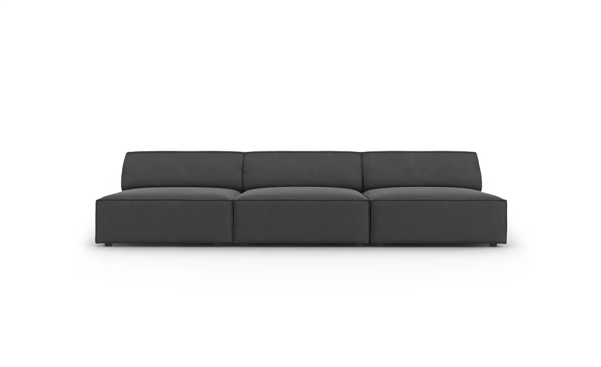 Micadoni Einzelsofa  Jodie ¦ grau ¦ Maße (cm): B: 240 H: 70 Polstermöbel > günstig online kaufen
