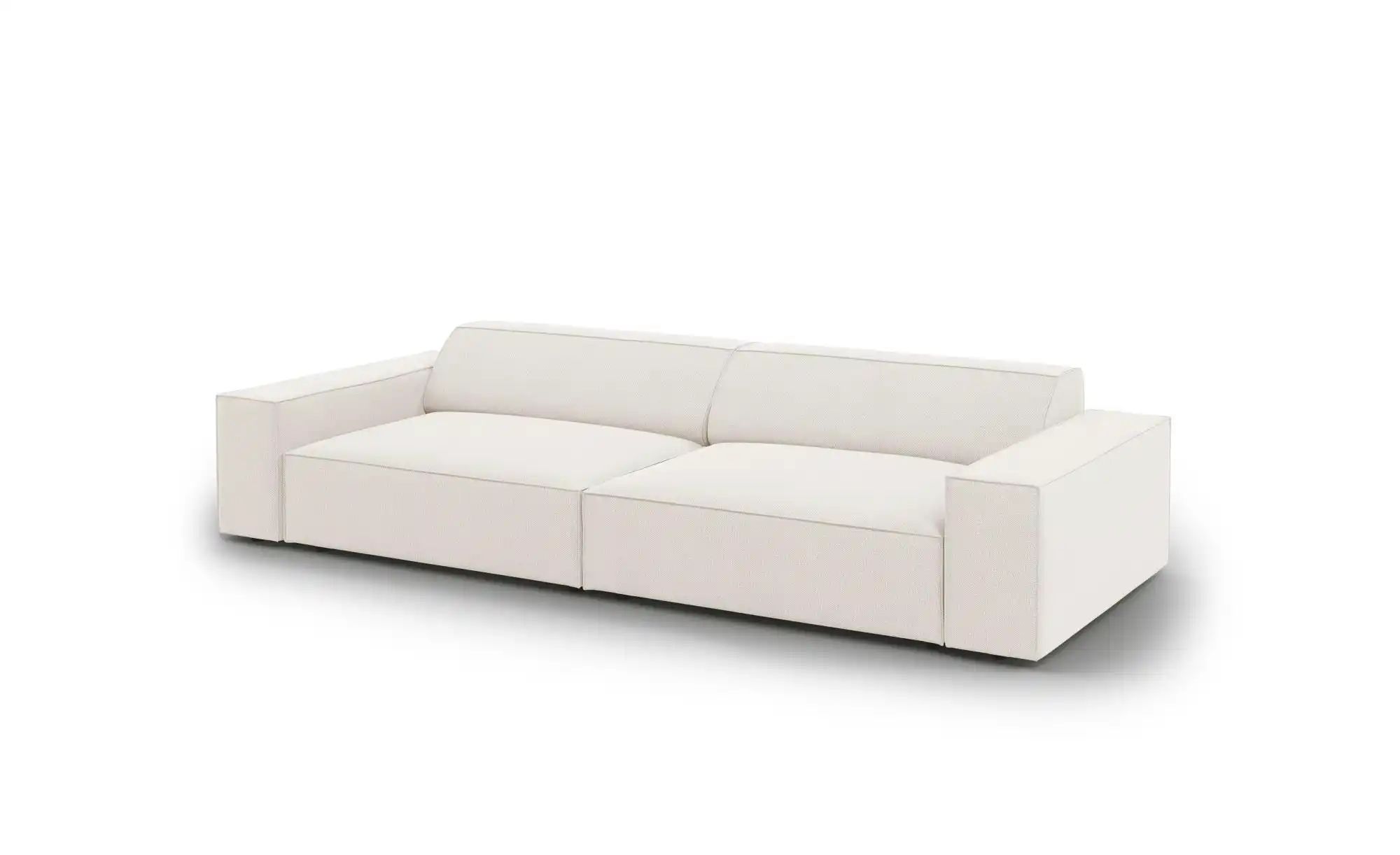 Micadoni Einzelsofa  Jodie ¦ beige ¦ Maße (cm): B: 244 H: 70 Polstermöbel > günstig online kaufen