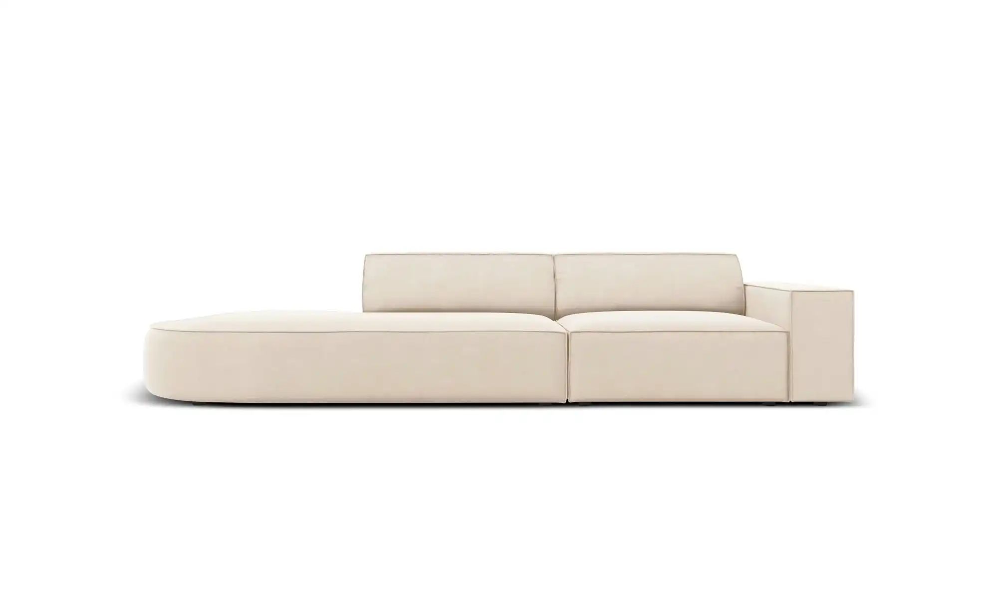 Micadoni Einzelsofa  Jodie ¦ beige ¦ Maße (cm): B: 262 H: 70 Polstermöbel > günstig online kaufen