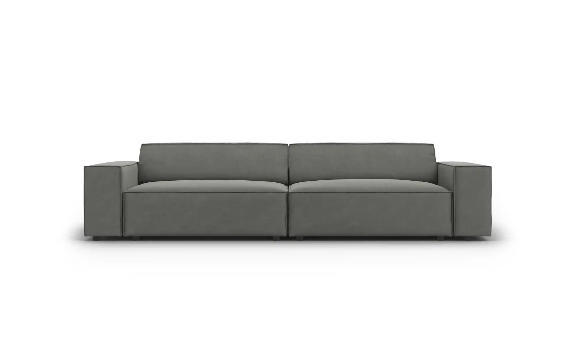 Micadoni Einzelsofa  Jodie ¦ grau ¦ Maße (cm): B: 204 H: 70 Polstermöbel > günstig online kaufen