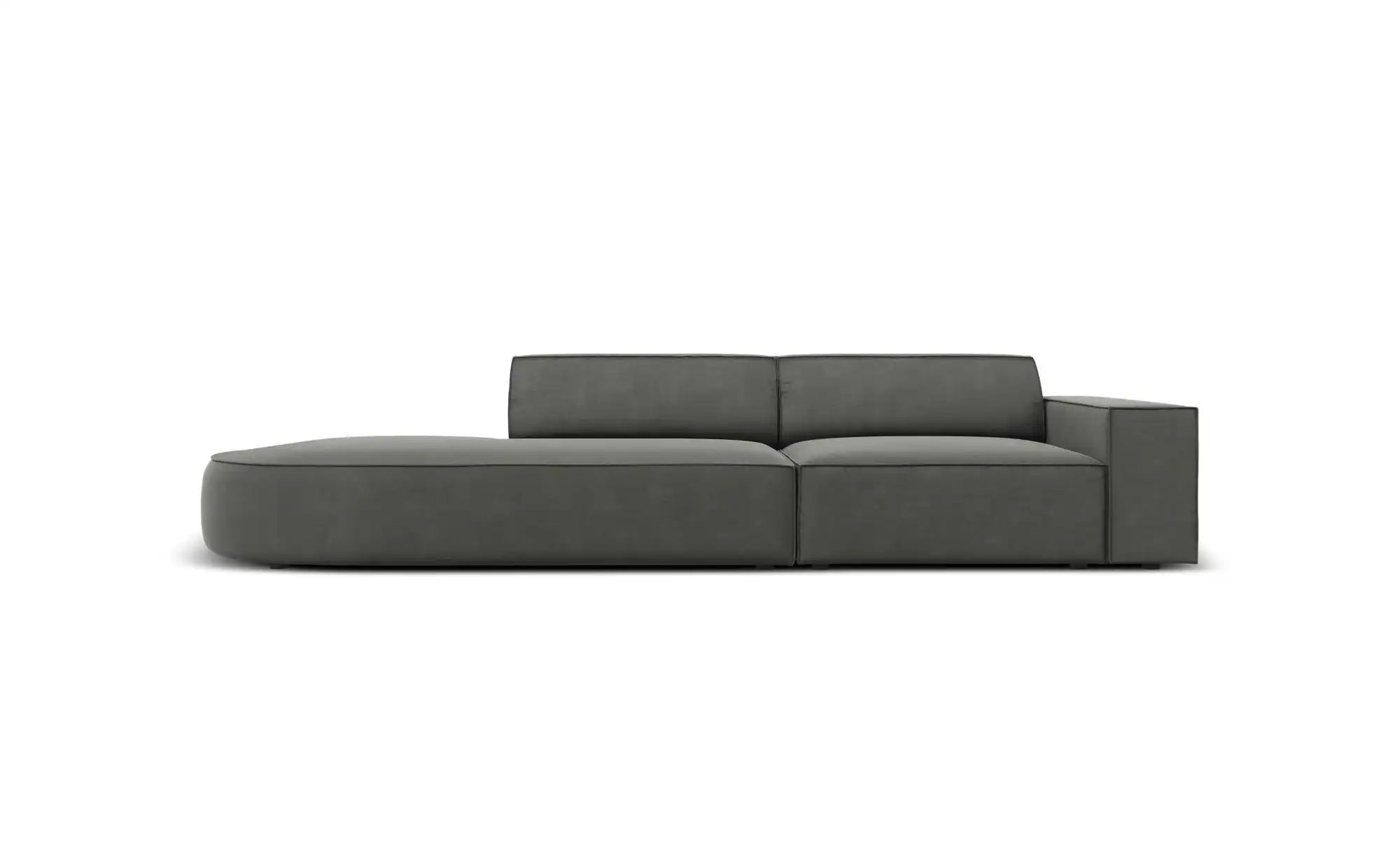 Micadoni Einzelsofa  Jodie ¦ grau ¦ Maße (cm): B: 262 H: 70 Polstermöbel > günstig online kaufen