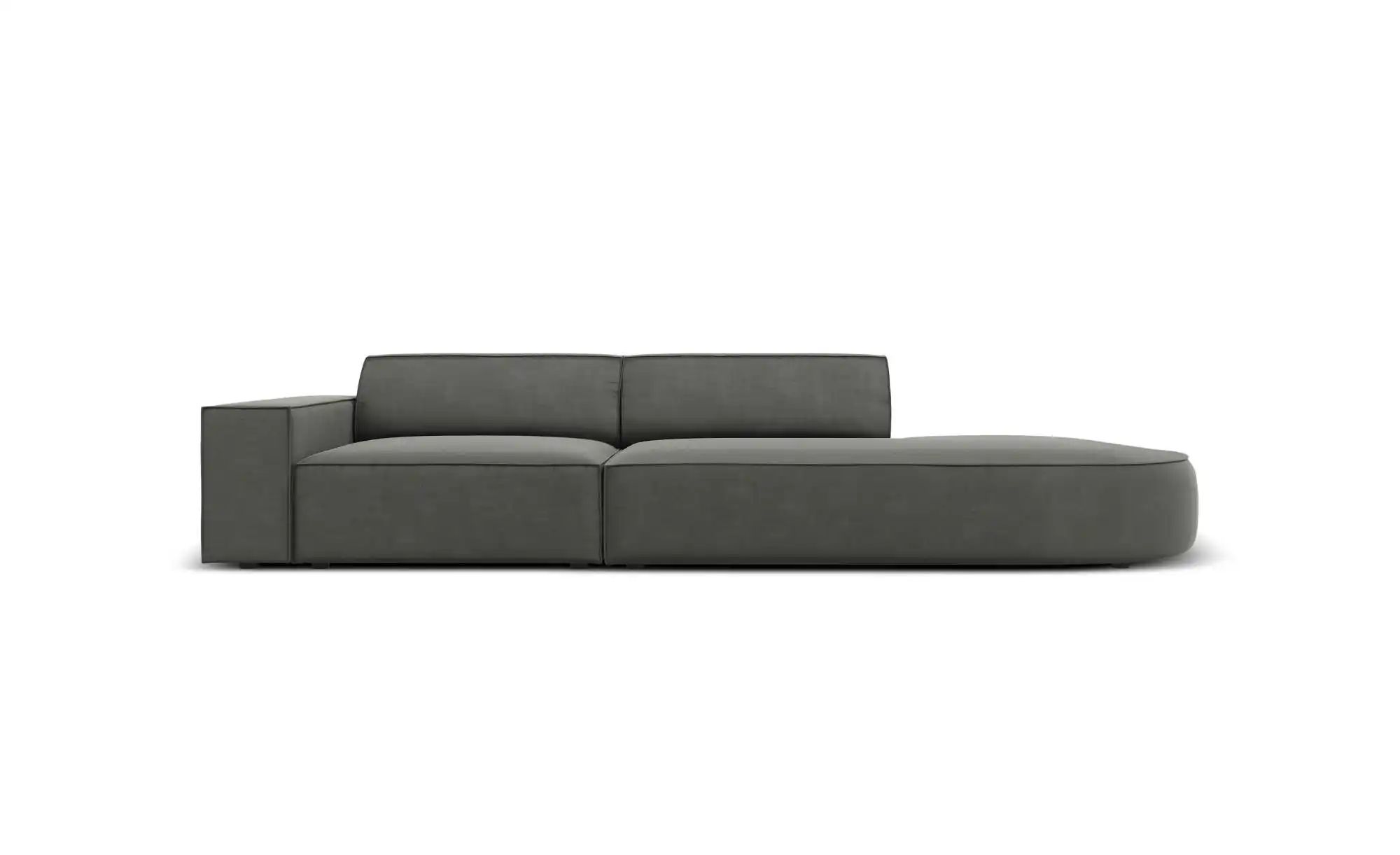 Micadoni Einzelsofa  Jodie ¦ grau ¦ Maße (cm): B: 262 H: 70 Polstermöbel > günstig online kaufen