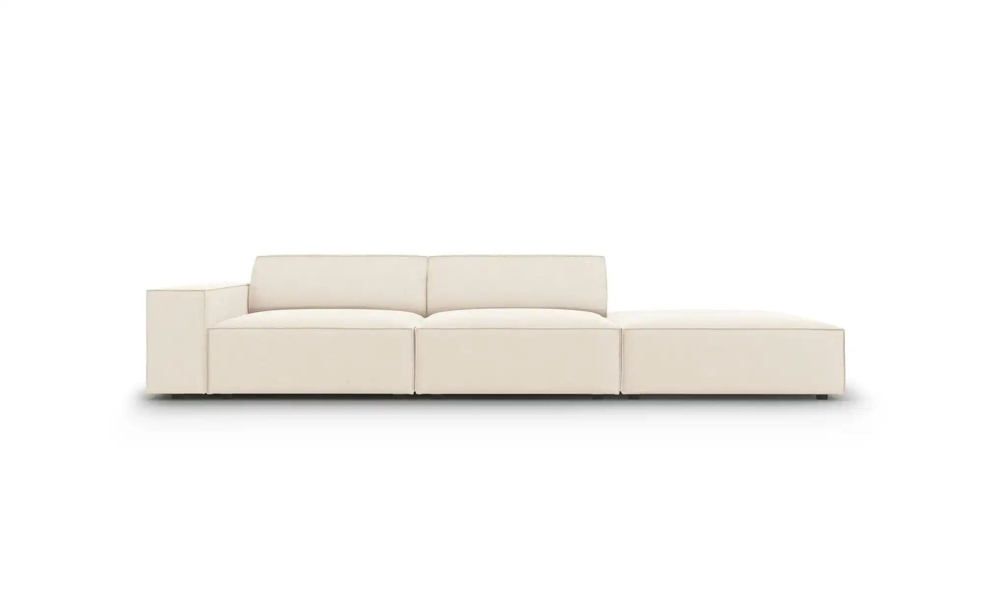 Micadoni Einzelsofa  Jodie ¦ beige ¦ Maße (cm): B: 262 H: 70 Polstermöbel > günstig online kaufen