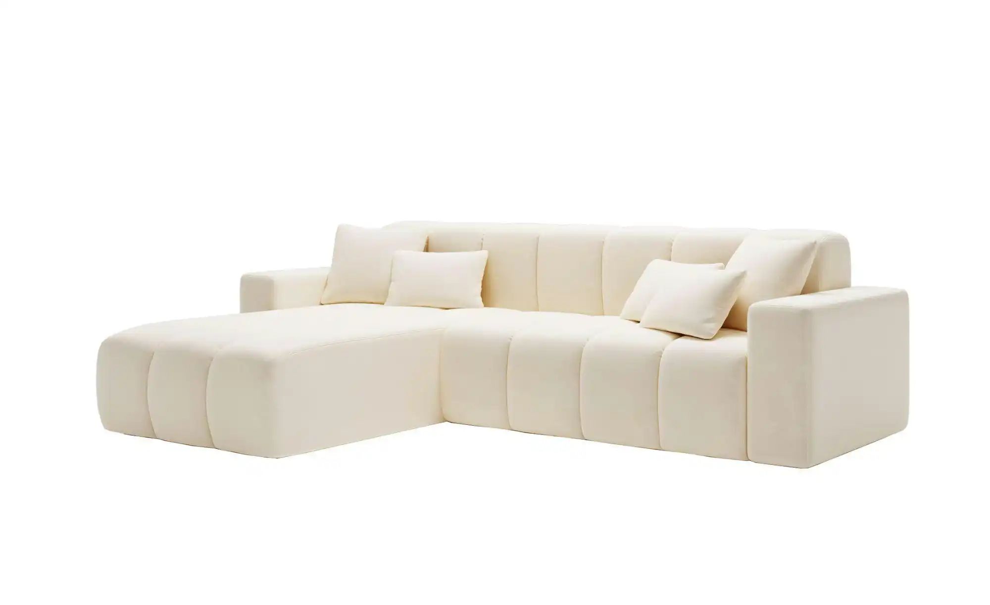Ecksofa  Liberty ¦ creme ¦ Maße (cm): B: 265 H: 74 Polstermöbel > Sofas > 3 günstig online kaufen