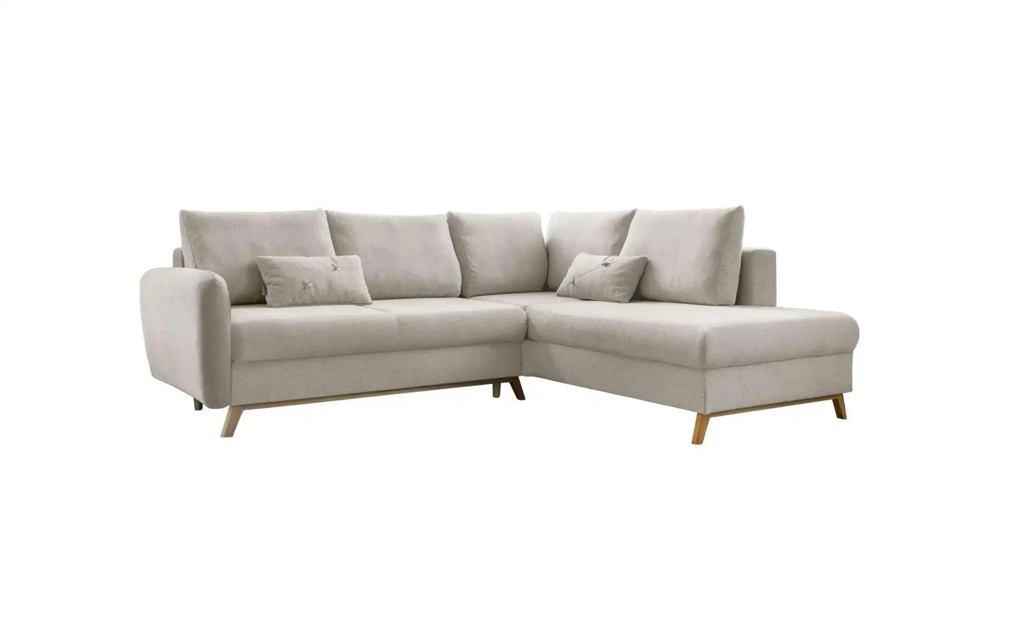 Miuform Ecksofa mit Schlaffuntkion Scandic Lagom ¦ beige ¦ Maße (cm): B: 24 günstig online kaufen