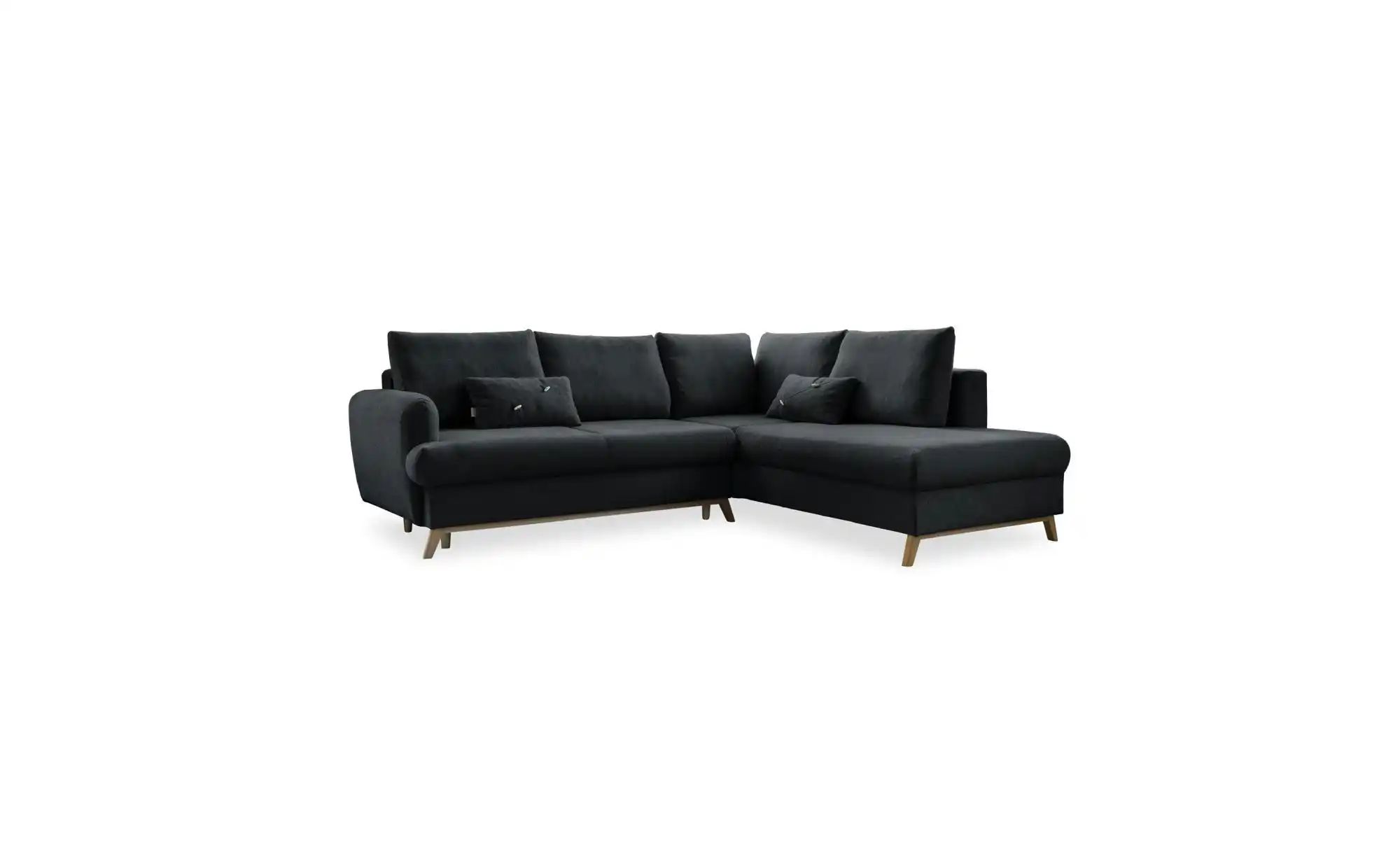Miuform Ecksofa mit Schlaffuntkion Scandic Lagom ¦ grau ¦ Maße (cm): B: 242 günstig online kaufen