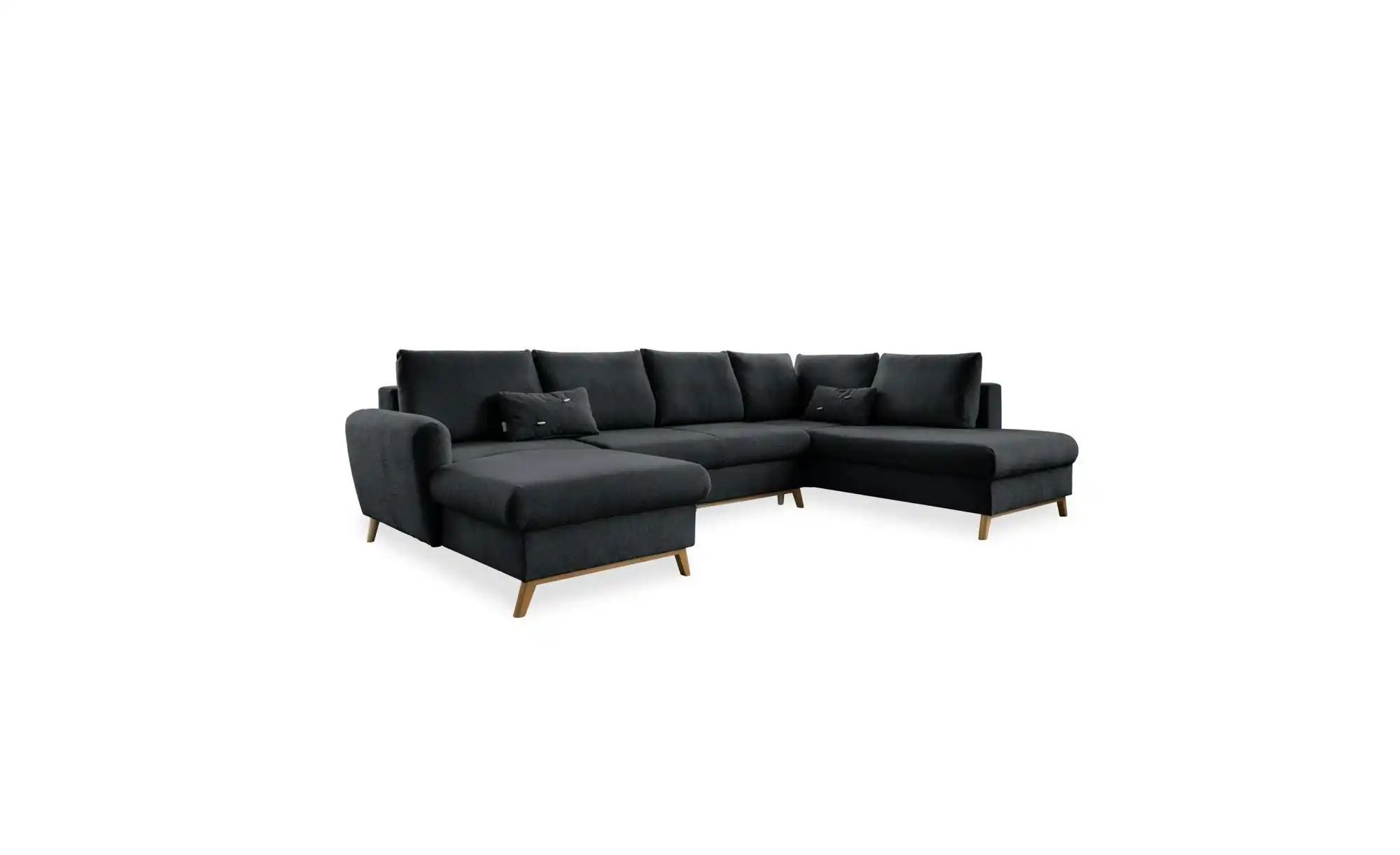 Miuform Wohnlandschaften mit Funktion   ¦ grau ¦ Maße (cm): B: 312 H: 90 Po günstig online kaufen