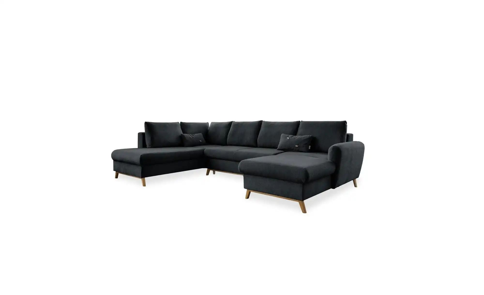 Miuform Wohnlandschaften mit Funktion   ¦ grau ¦ Maße (cm): B: 312 H: 90 Po günstig online kaufen