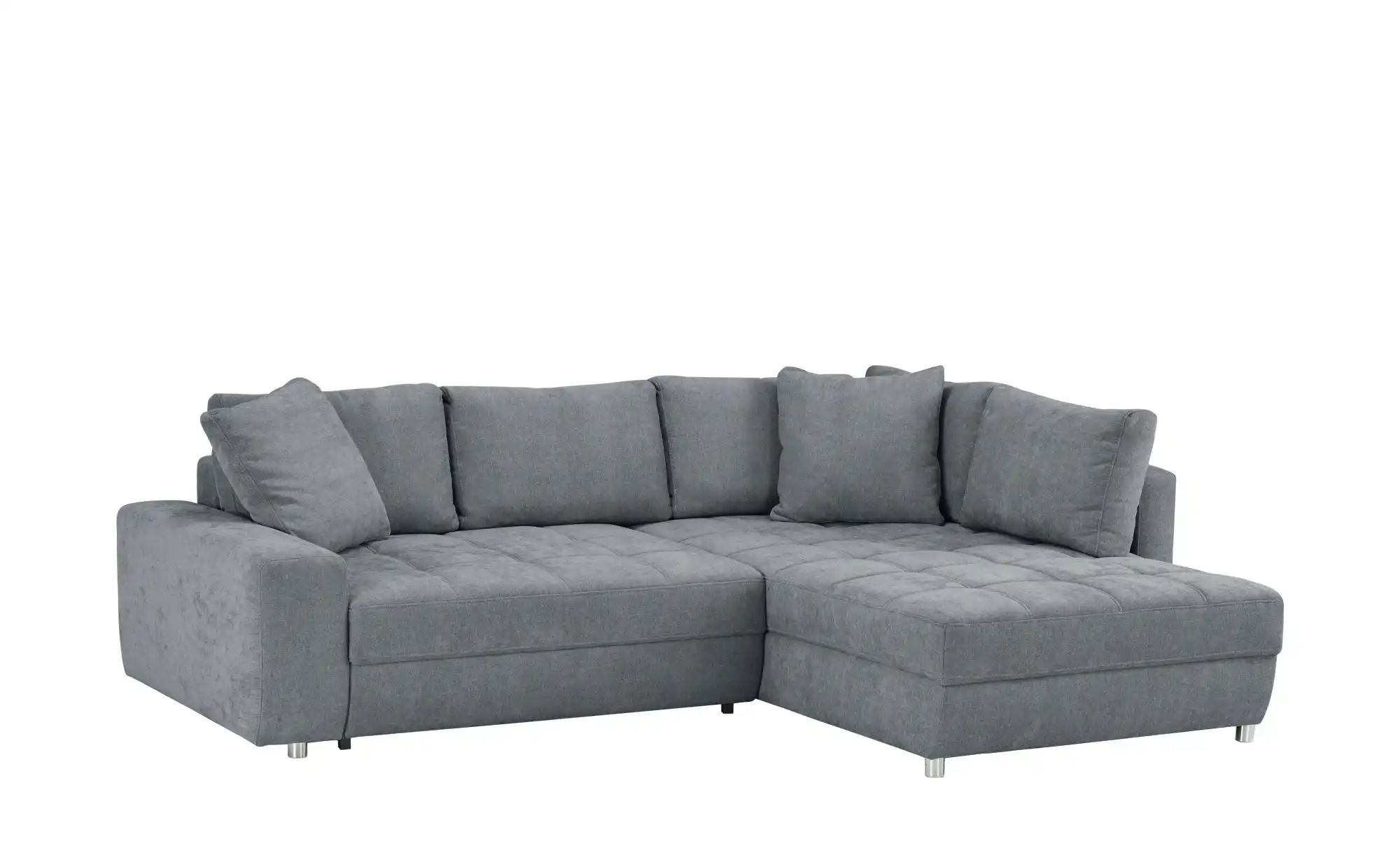 bobb Ecksofa  Arissa de Luxe ¦ grau ¦ Maße (cm): B: 268 H: 91 T: 215.0 Pols günstig online kaufen