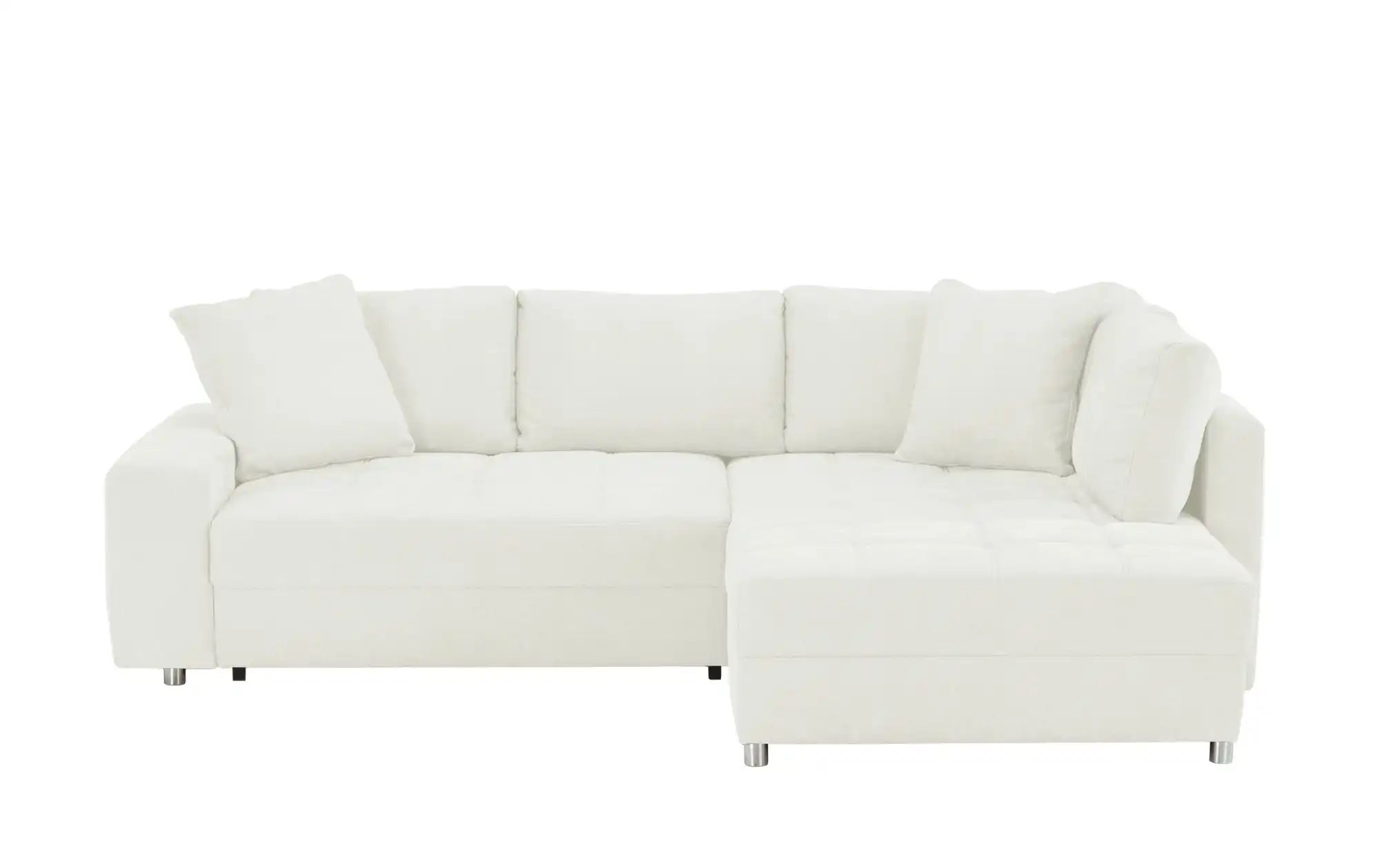 bobb Ecksofa  Arissa de Luxe ¦ beige ¦ Maße (cm): B: 268 H: 91 T: 215.0 Pol günstig online kaufen