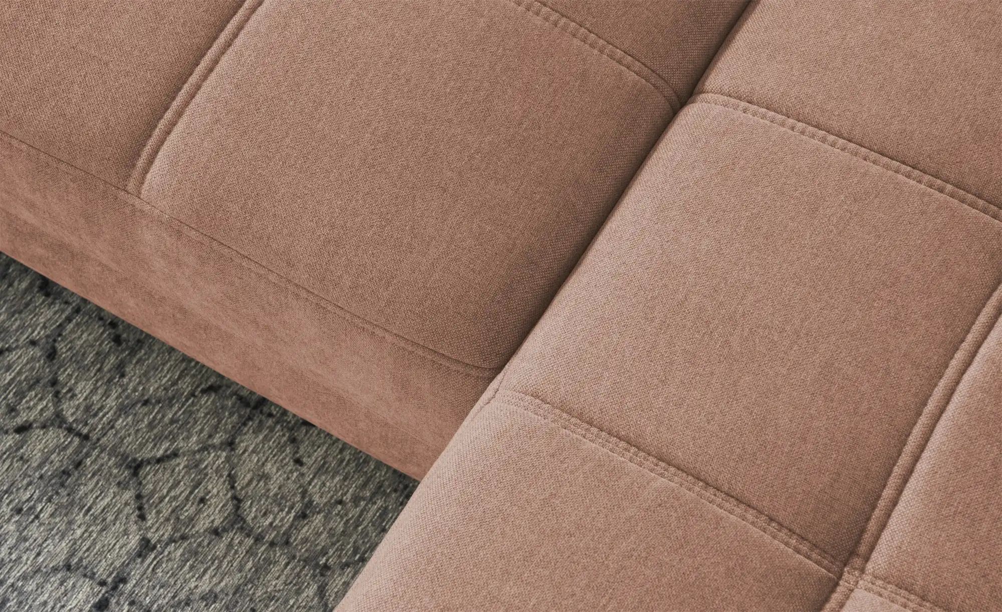 bobb Ecksofa  Arissa de Luxe ¦ rot ¦ Maße (cm): B: 268 H: 91 T: 215.0 Polst günstig online kaufen