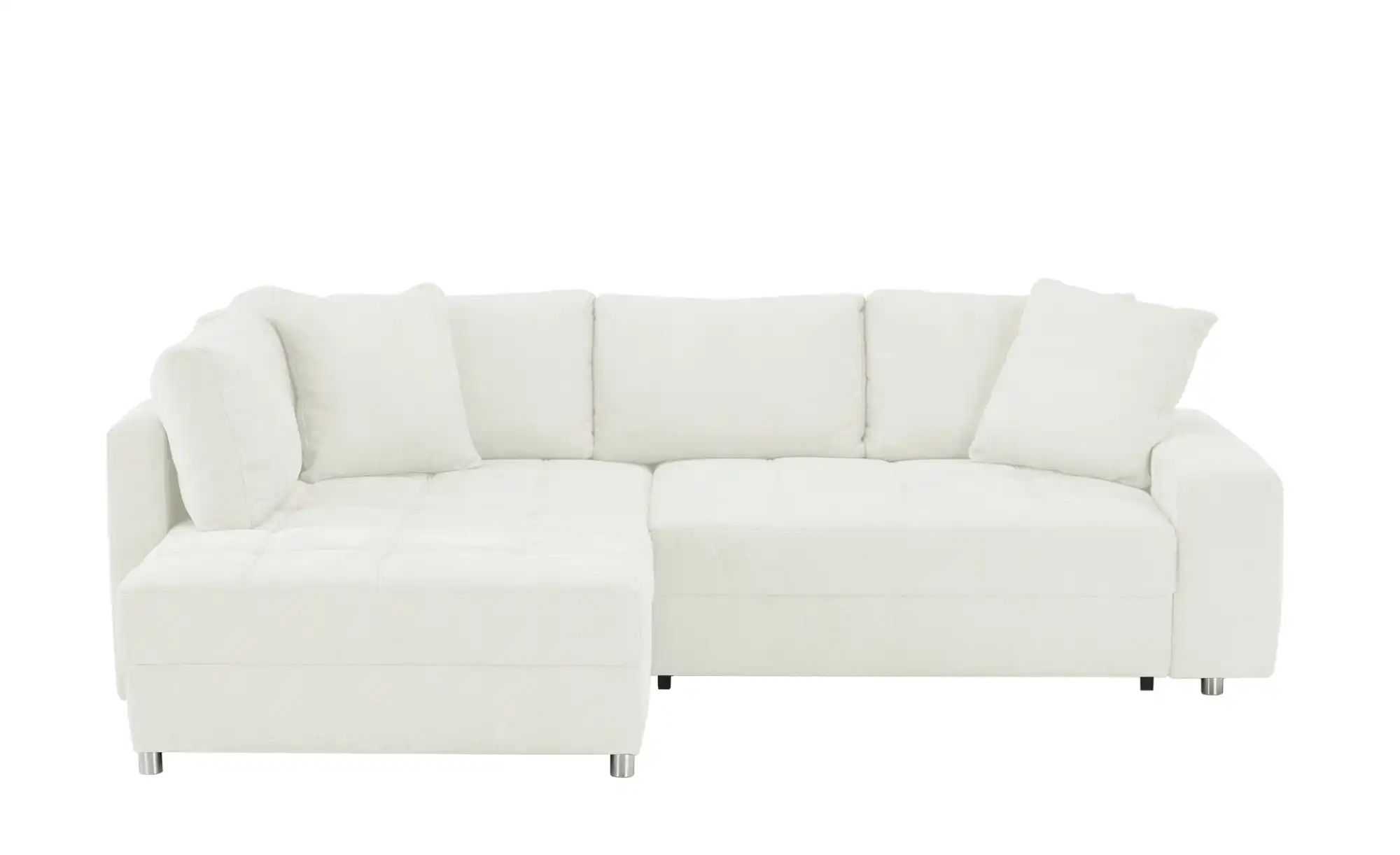 bobb Ecksofa  Arissa de Luxe ¦ beige ¦ Maße (cm): B: 268 H: 91 T: 215.0 Pol günstig online kaufen